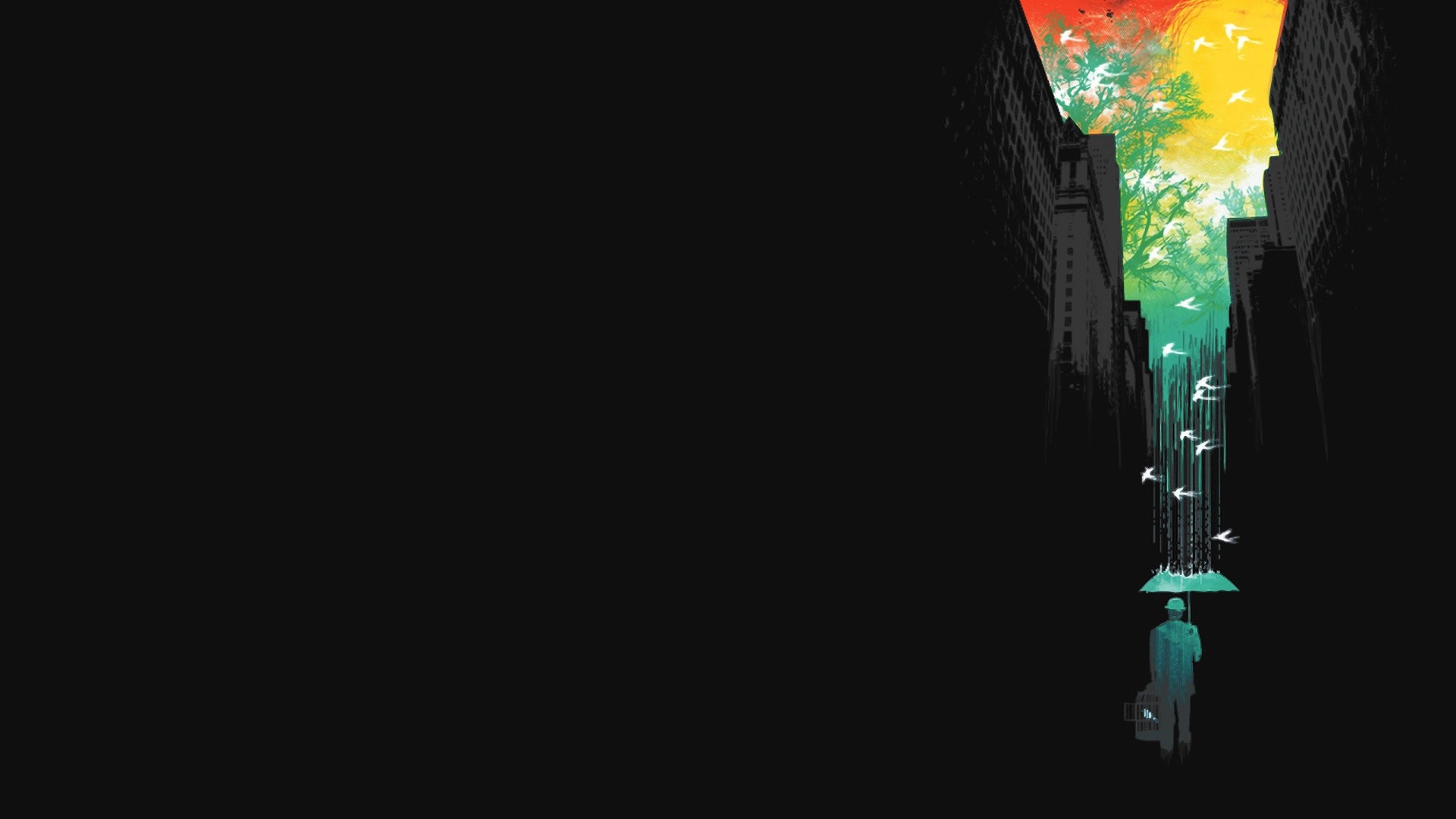 Dark Minimal Wallpaper