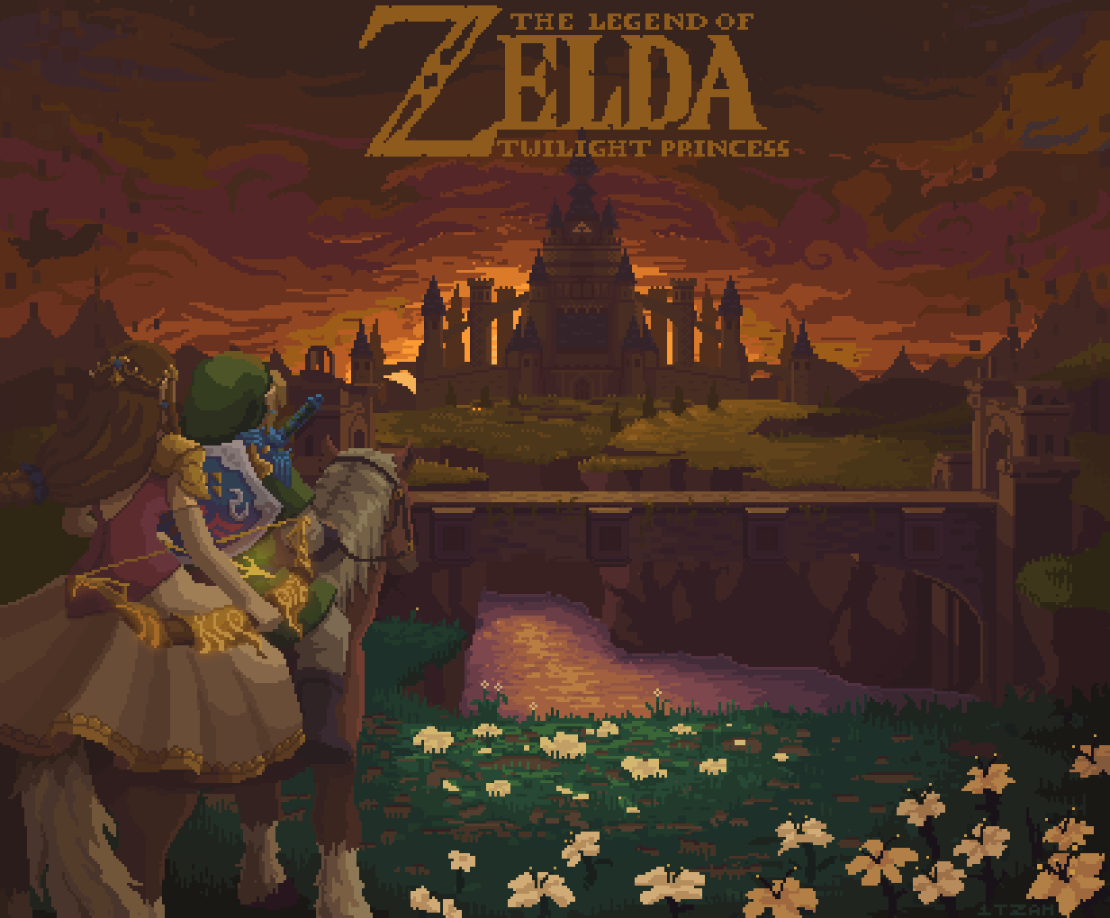 Twilight Princess. Animated wallpaper
