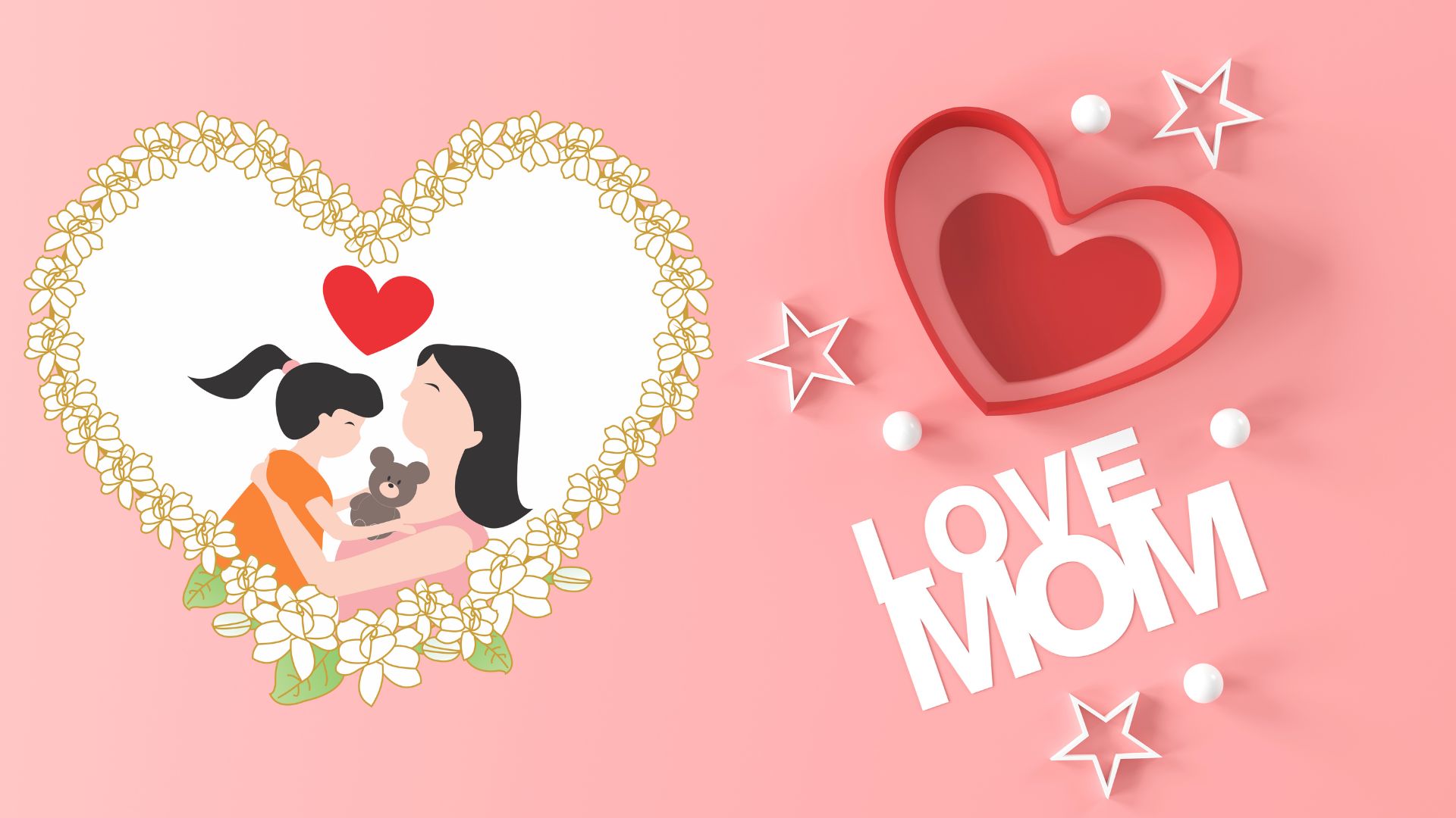 Day Wishes. Mother's Day Wallpaper