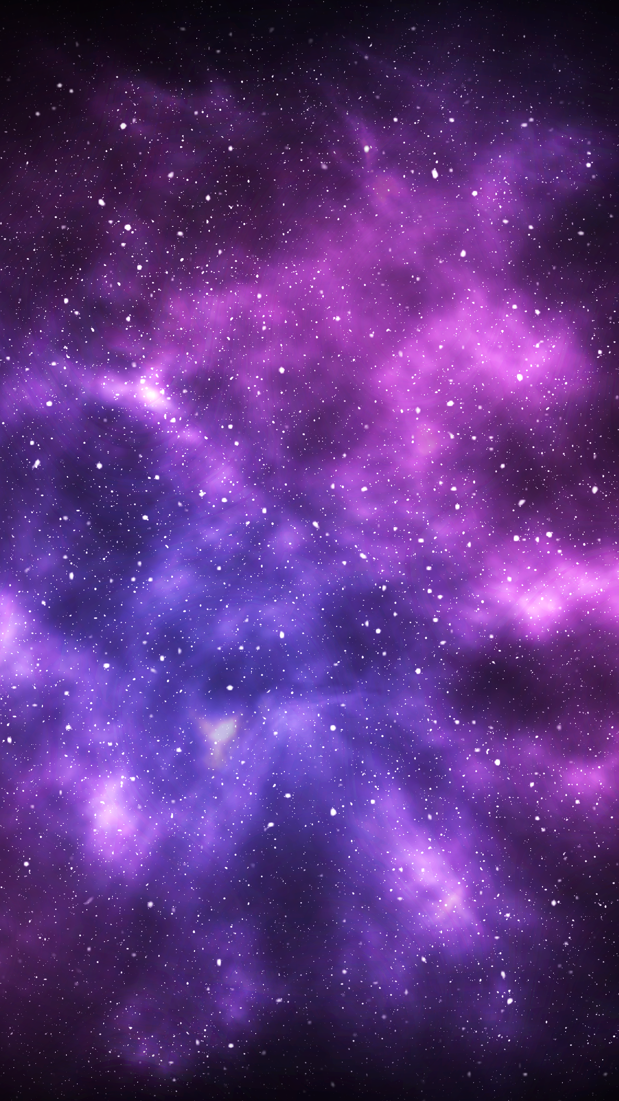 4K Purple & Pink Galaxy iPhone