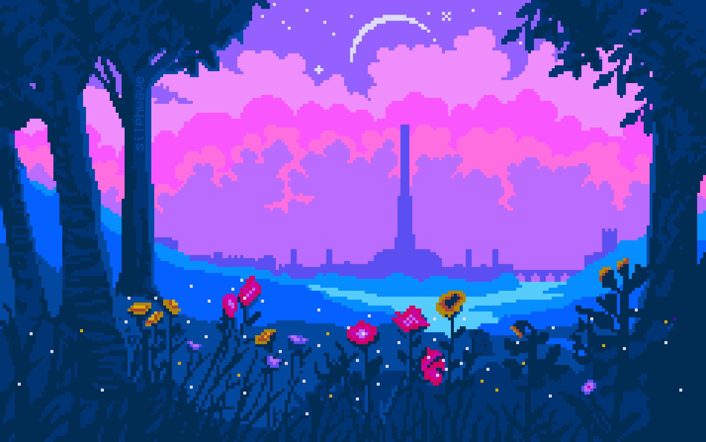 desktop wallpaper: Artistic, Pixel Art