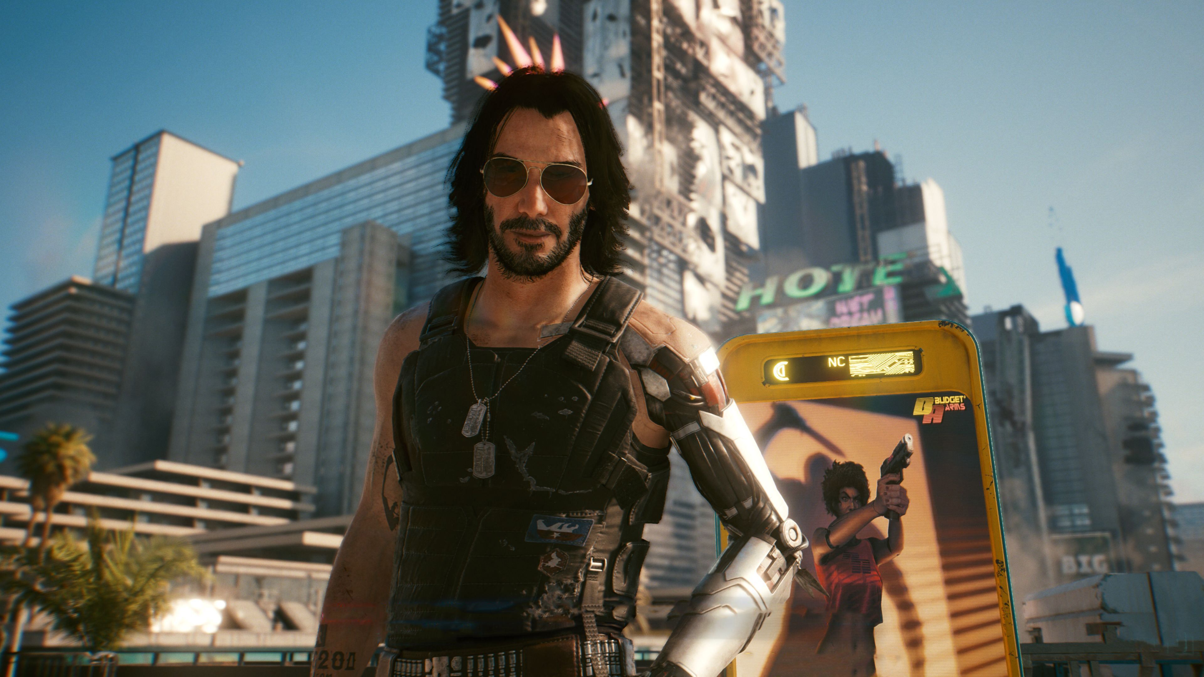 Johnny Silverhand Cyberpunk 2077 4k