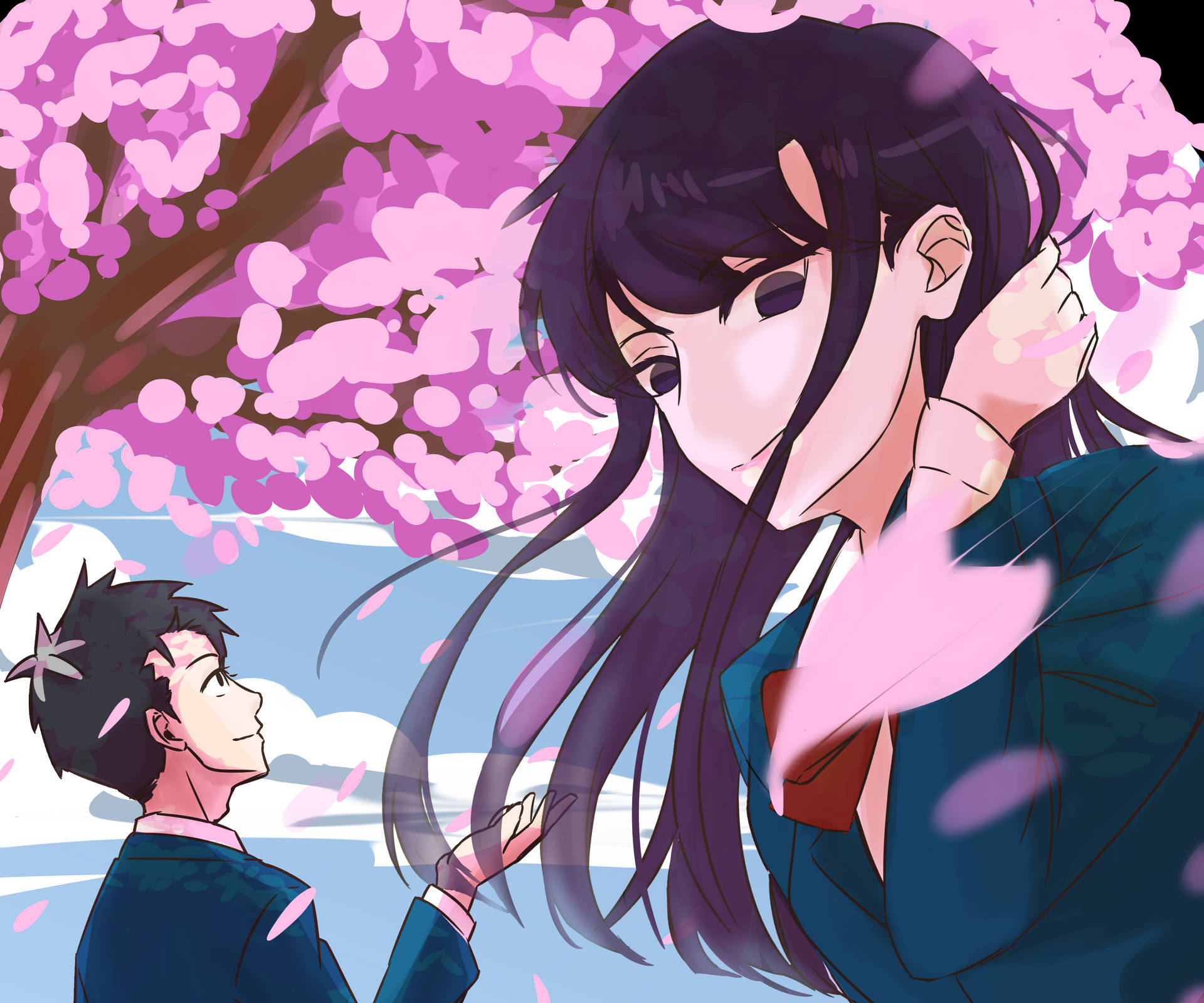 Komi Cant Communicate Wallpaper