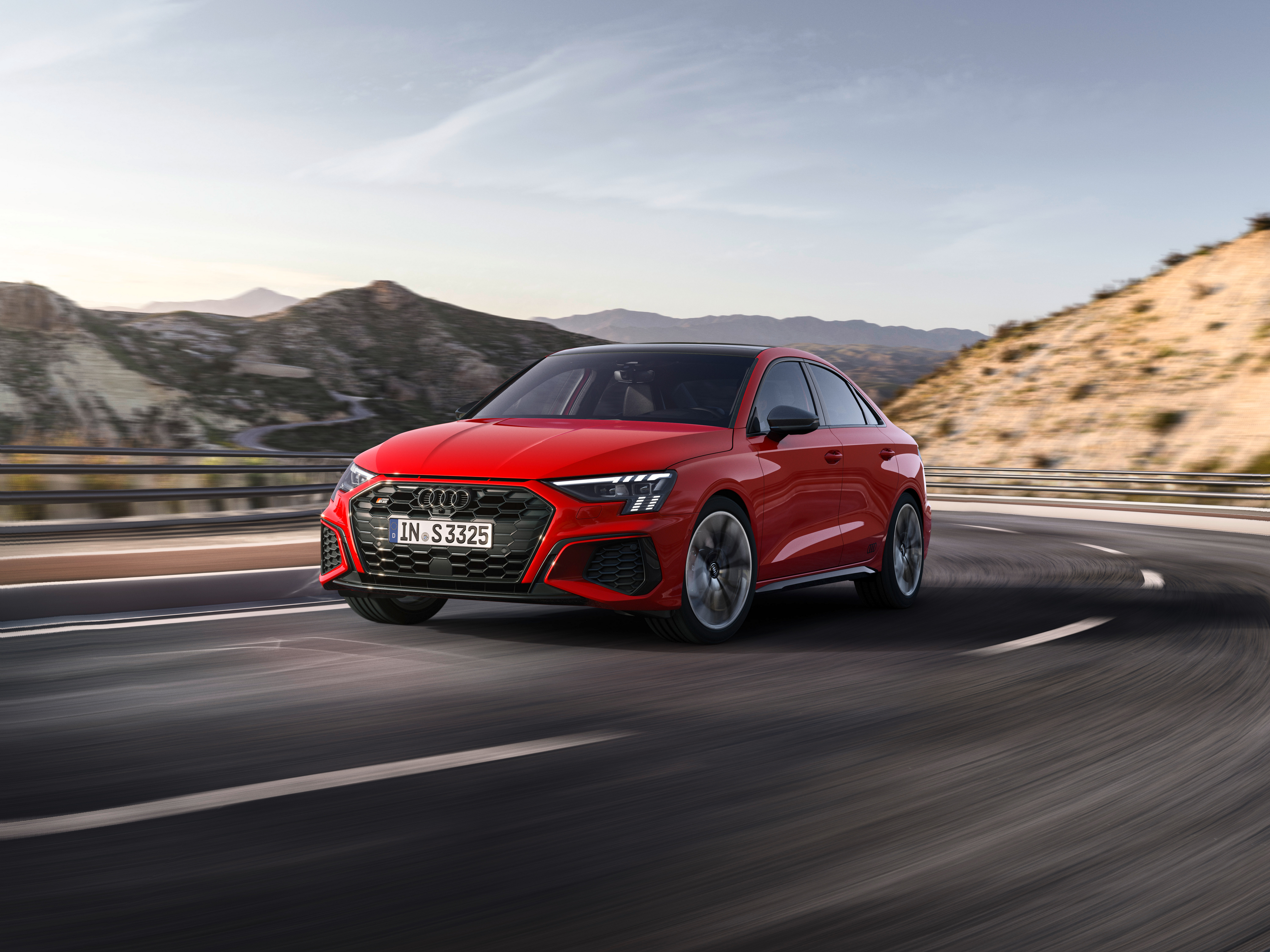 Desktop Wallpaper Audi S3 Sedan, 2020