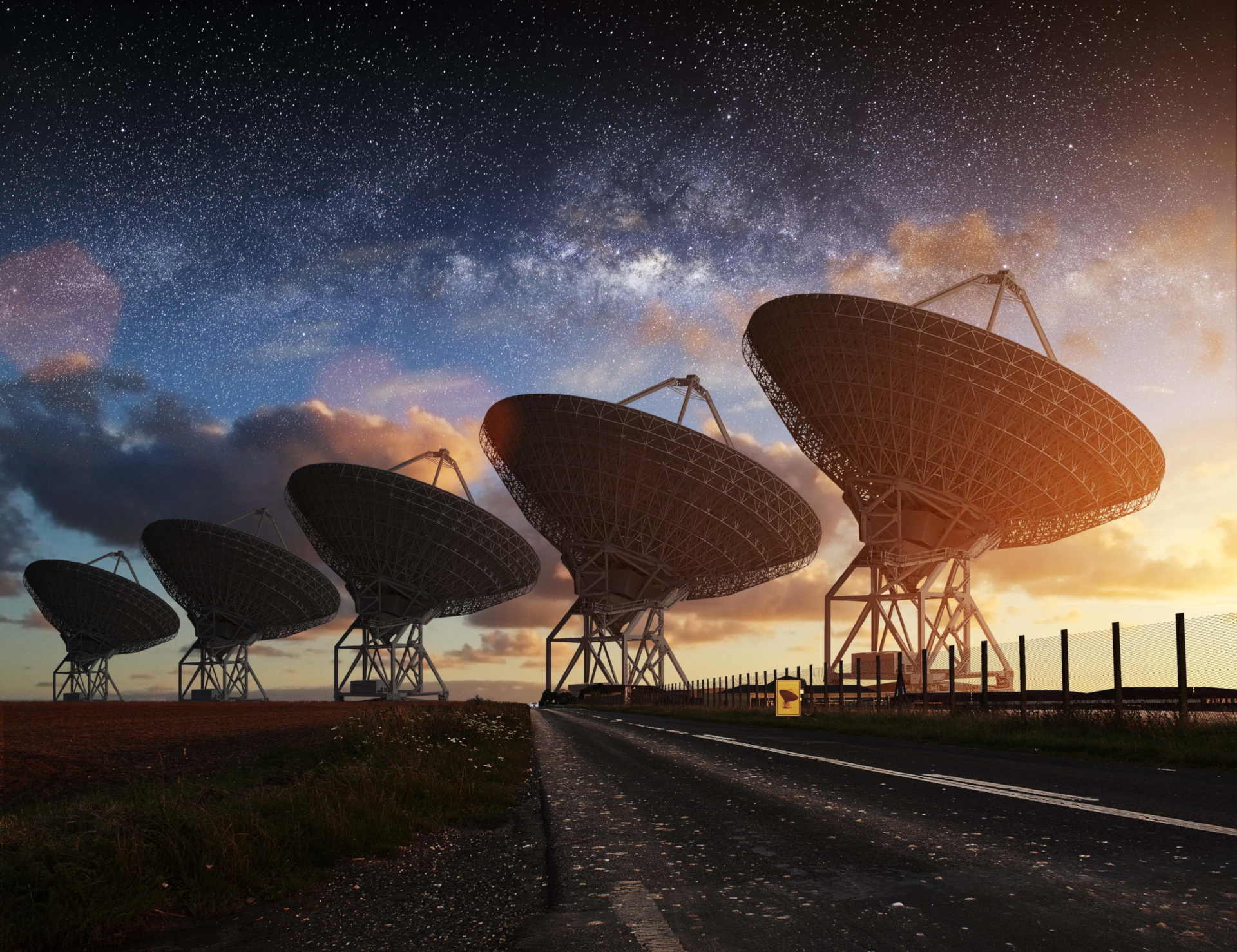Download Man Made Telescope HD Wallpaper
