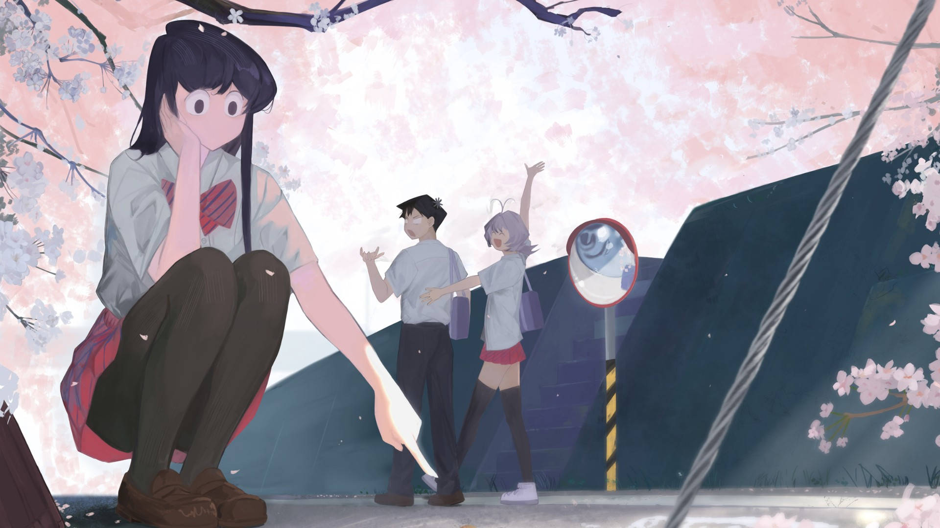 Komi Cant Communicate Wallpaper