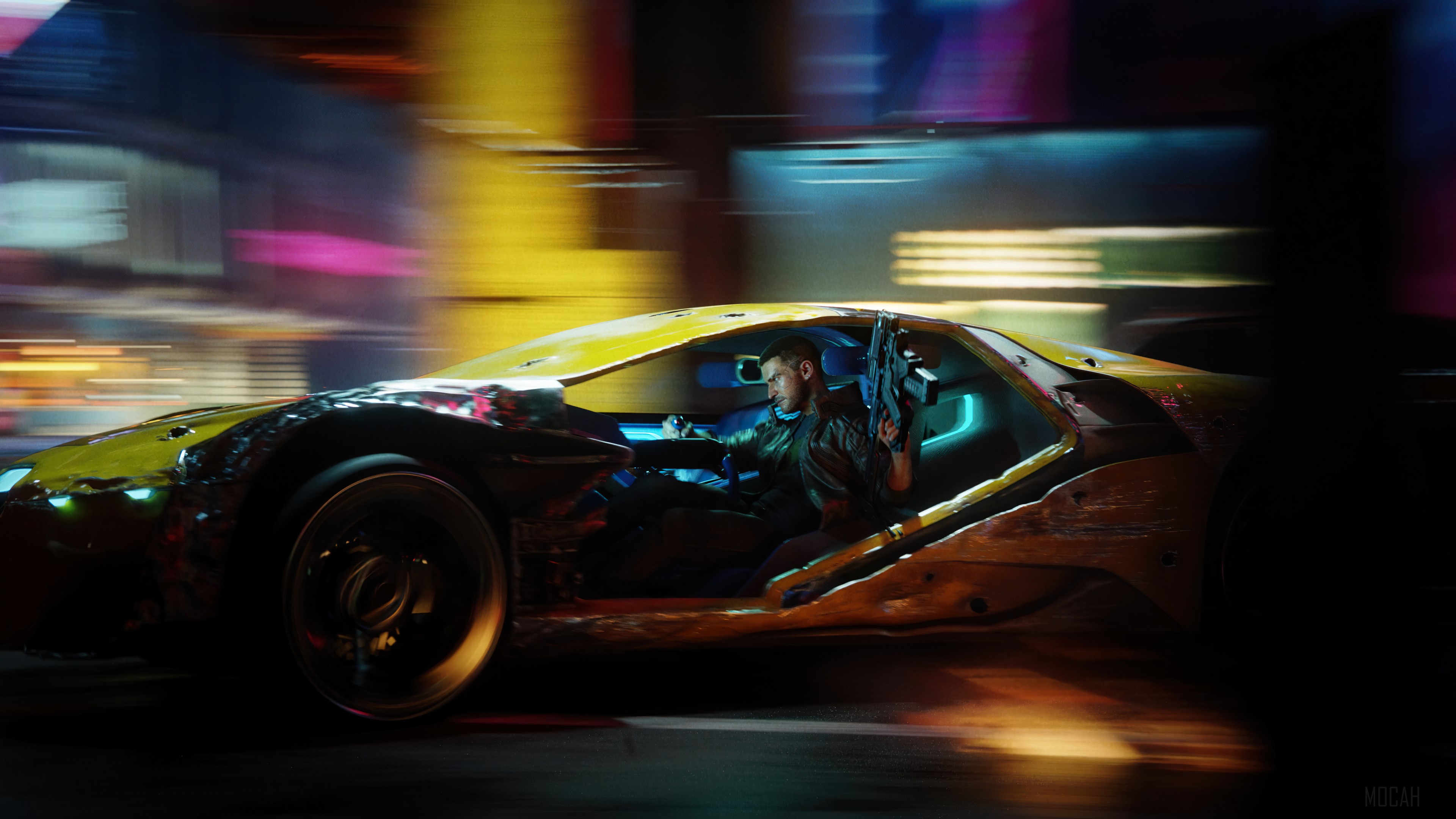 Cyberpunk 2077 Hyper Drive 4k Wallpaper