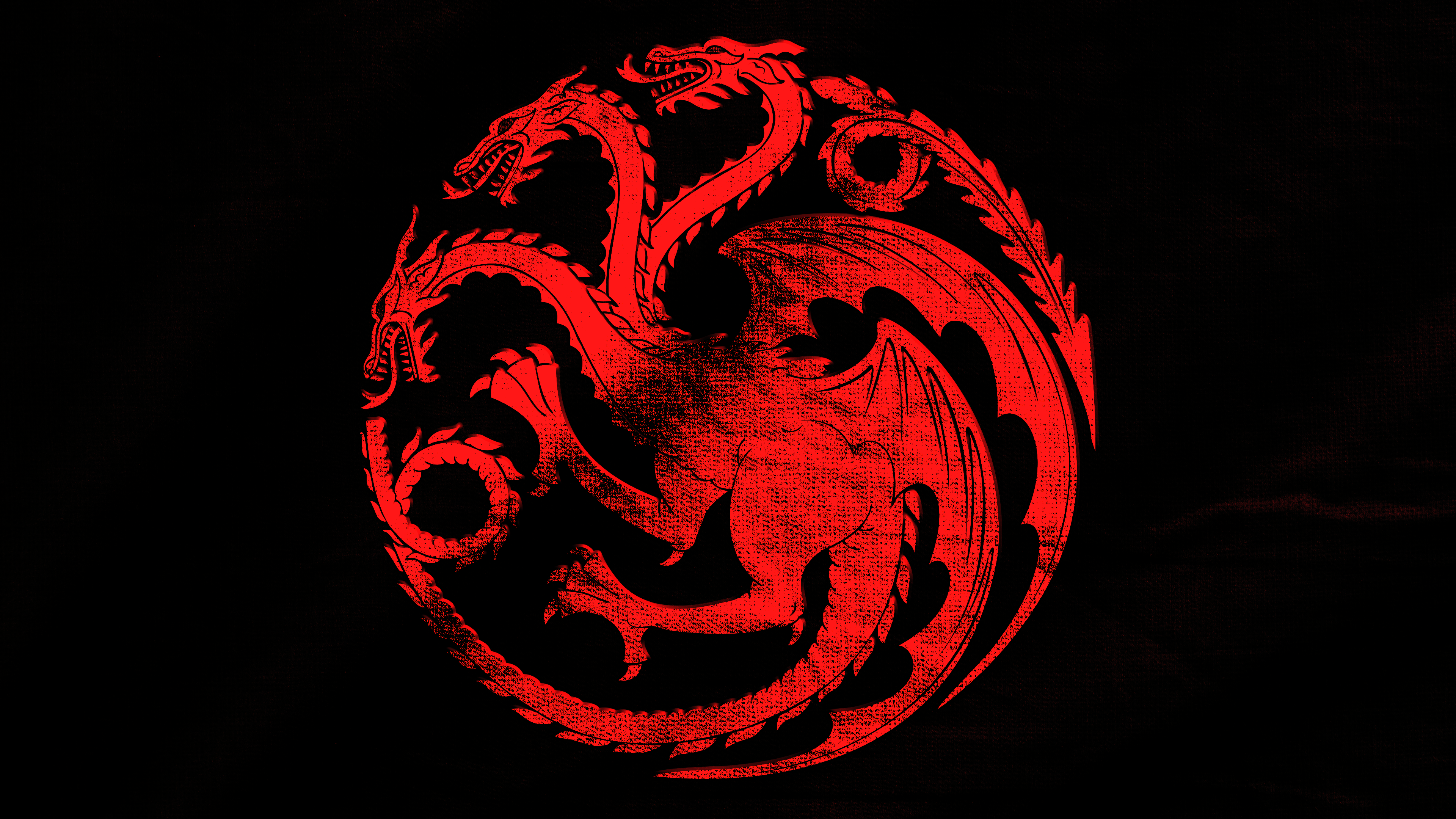 Targaryen Sigil Wallpaper (4K), r