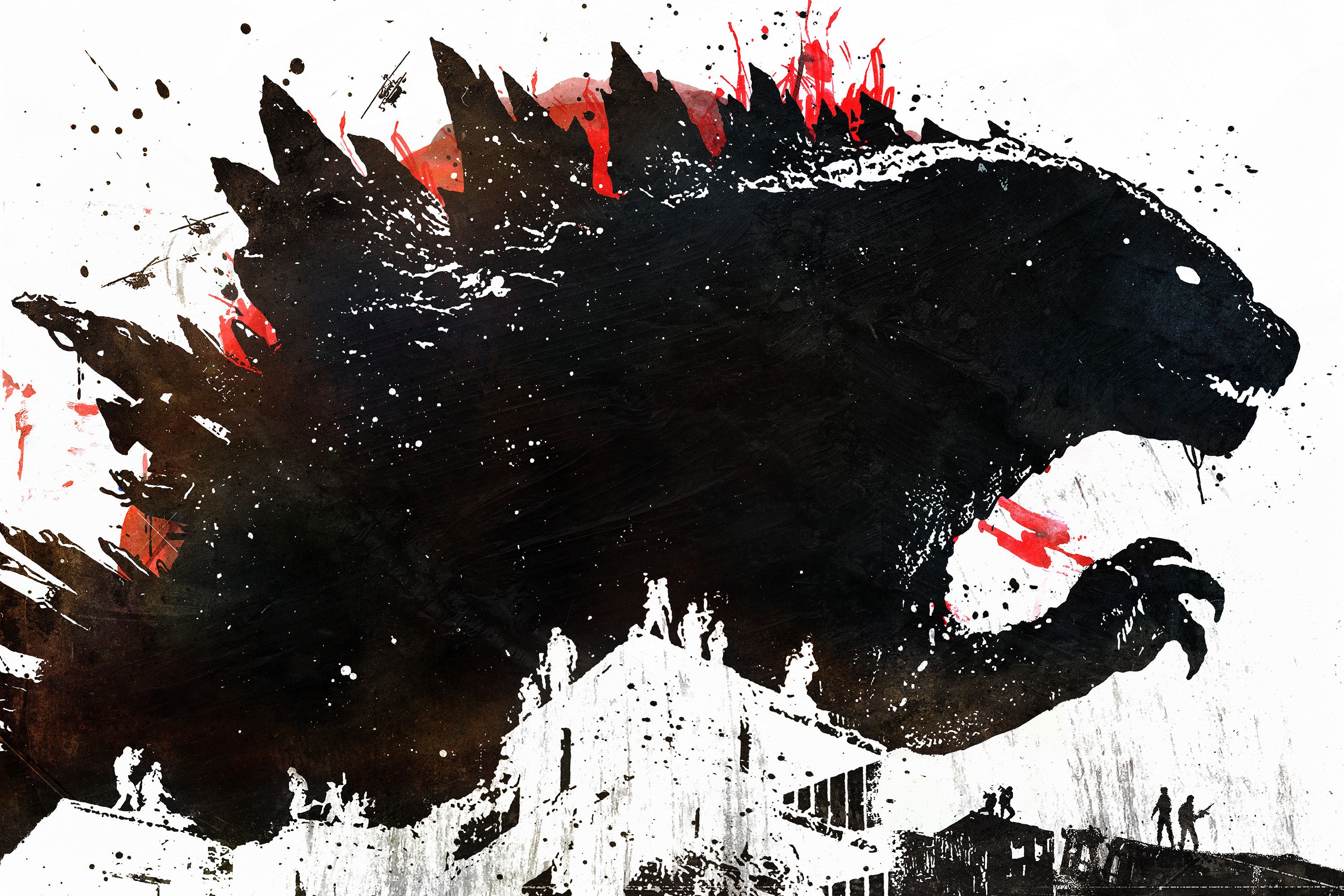 Godzilla wallpaper, Godzilla 2014, Godzilla