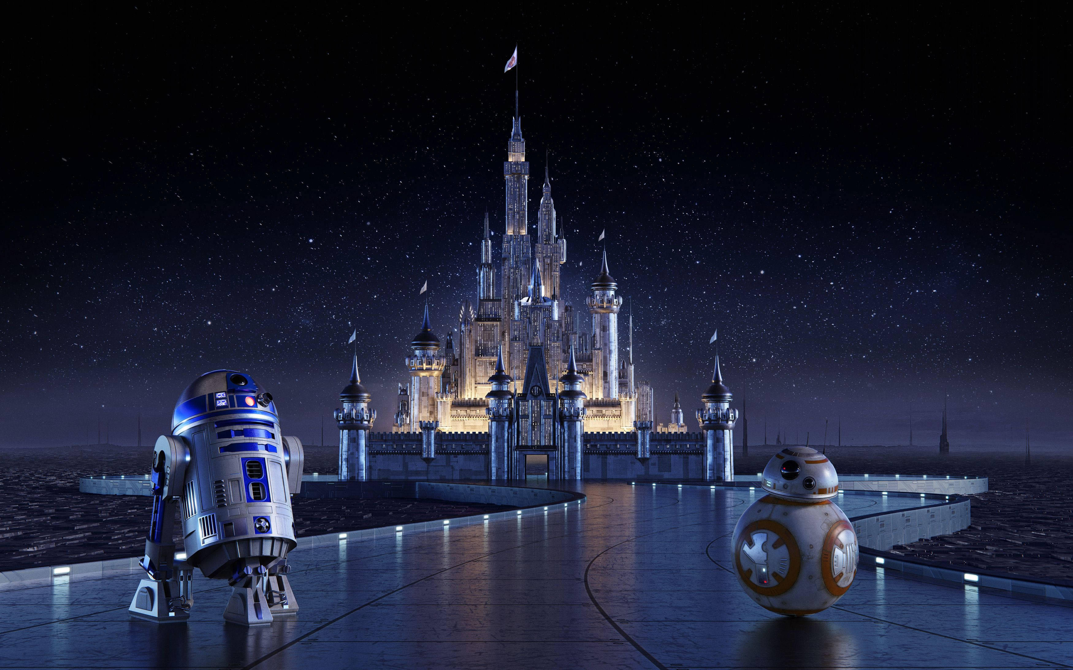 Download Star Wars Disney Castle Laptop