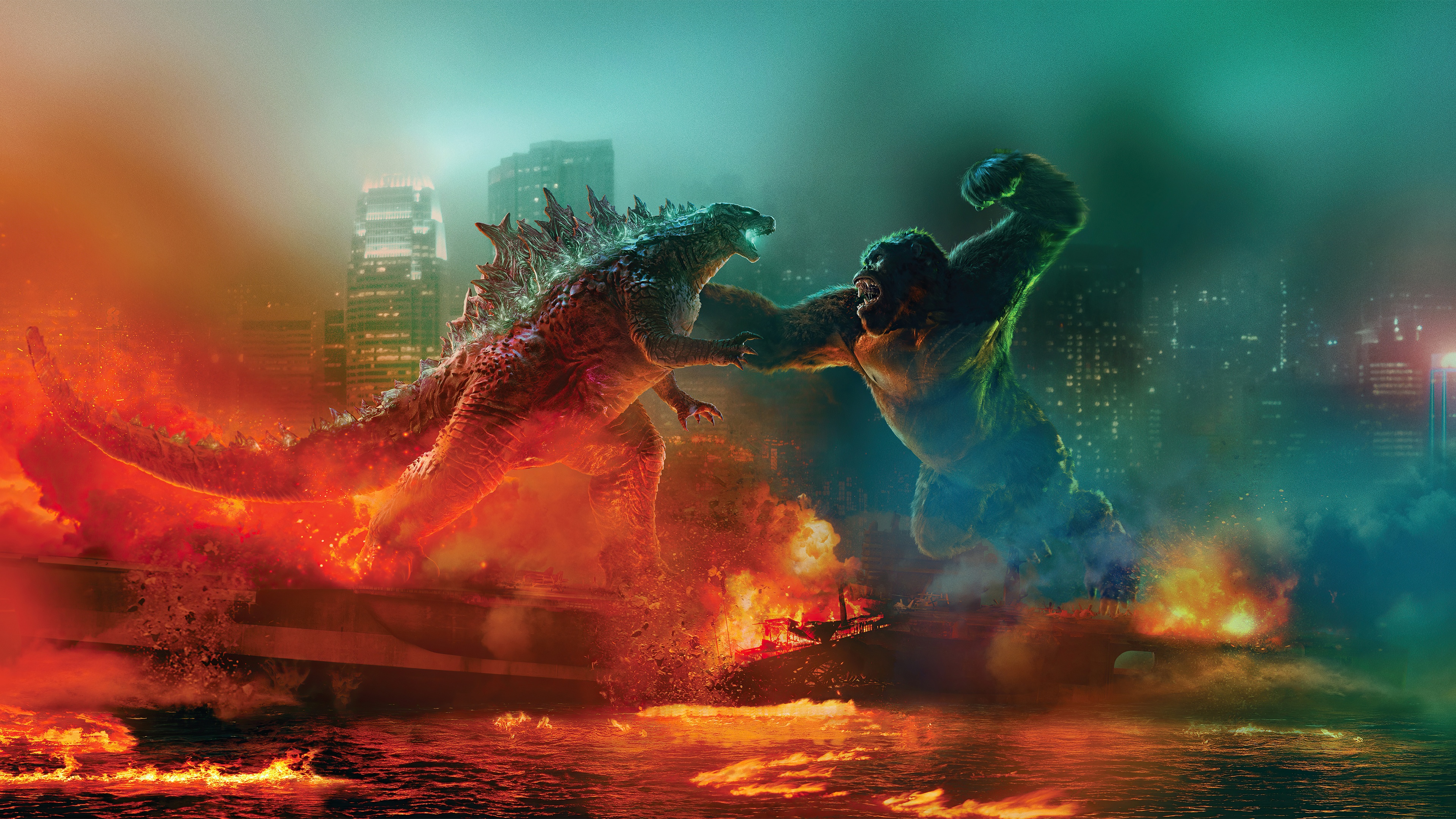 Godzilla vs Kong Wallpaper 4K, 5K, 2021