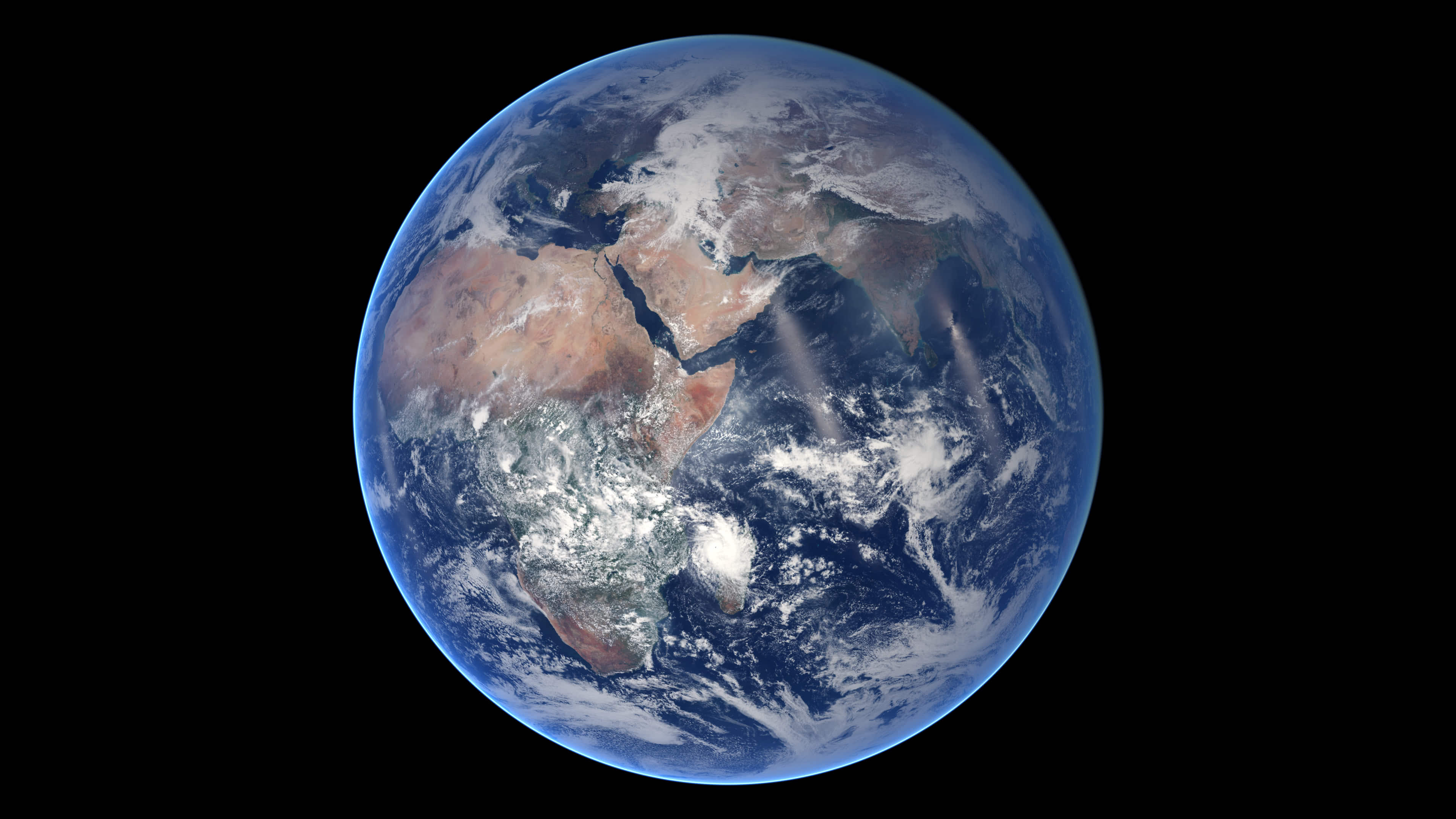 The Blue Marble Spins, NASA Portrait Of