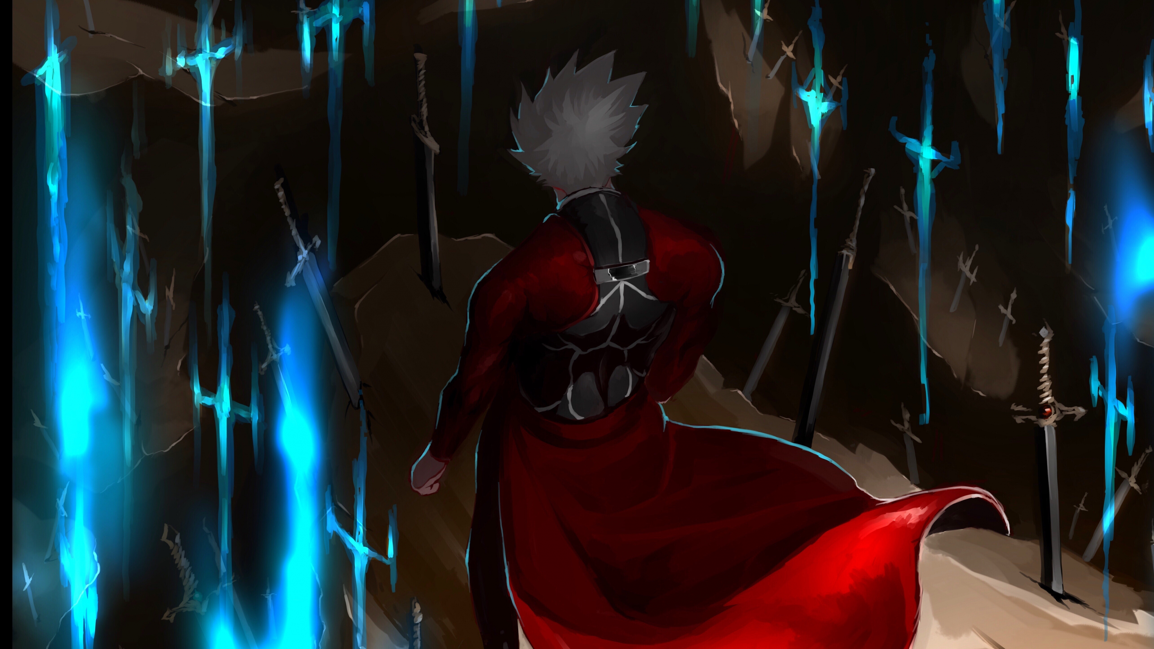 wallpaper 3840x2160 archer, fate series