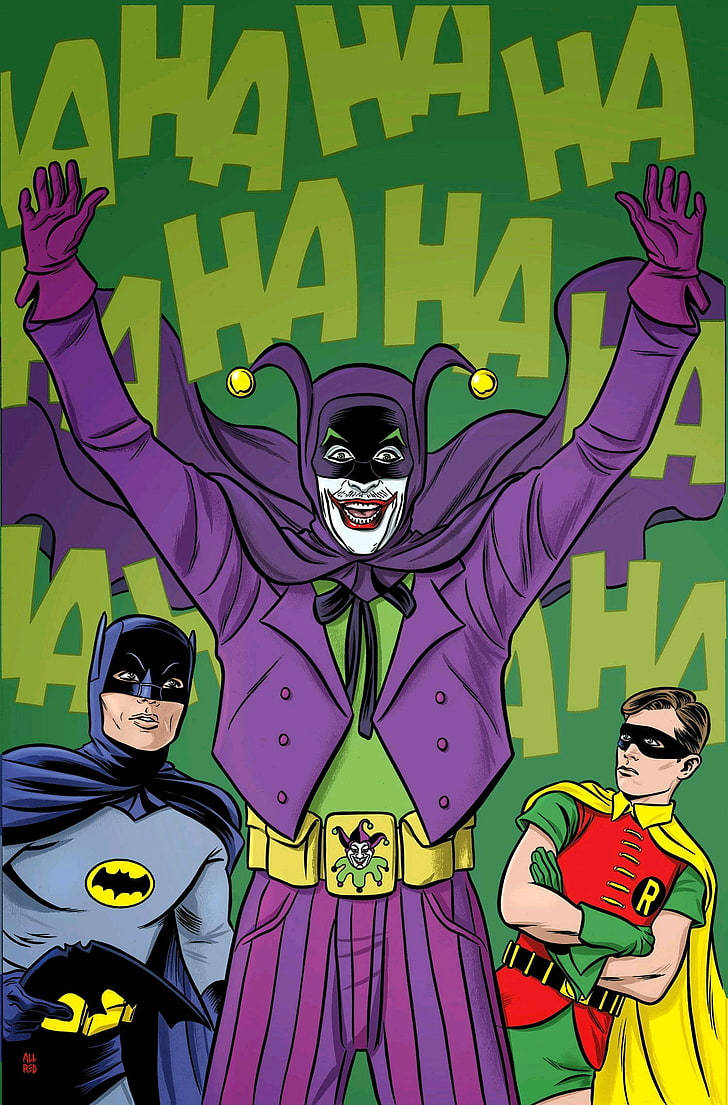 Download Comic Batman, Joker, and Robin