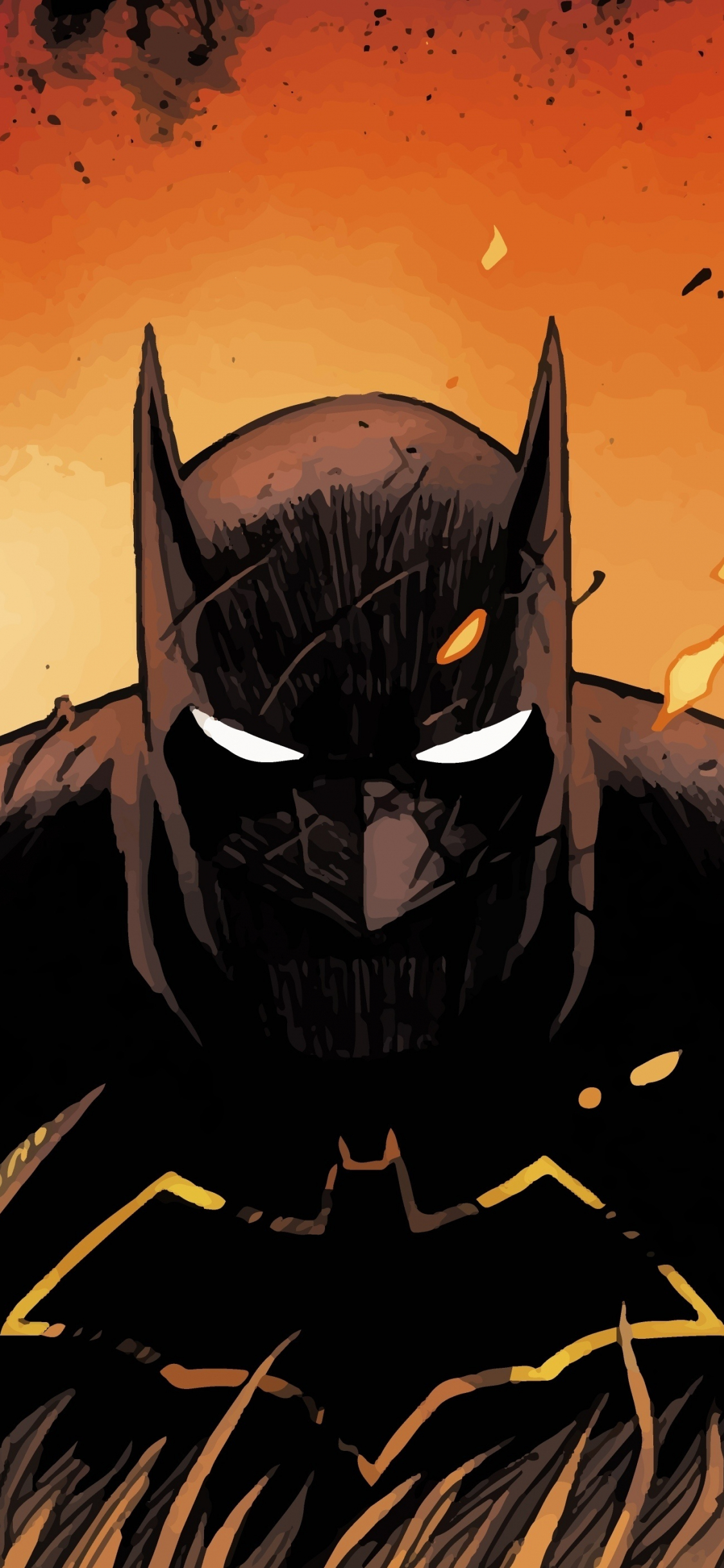 Download wallpaper 1125x2436 dark