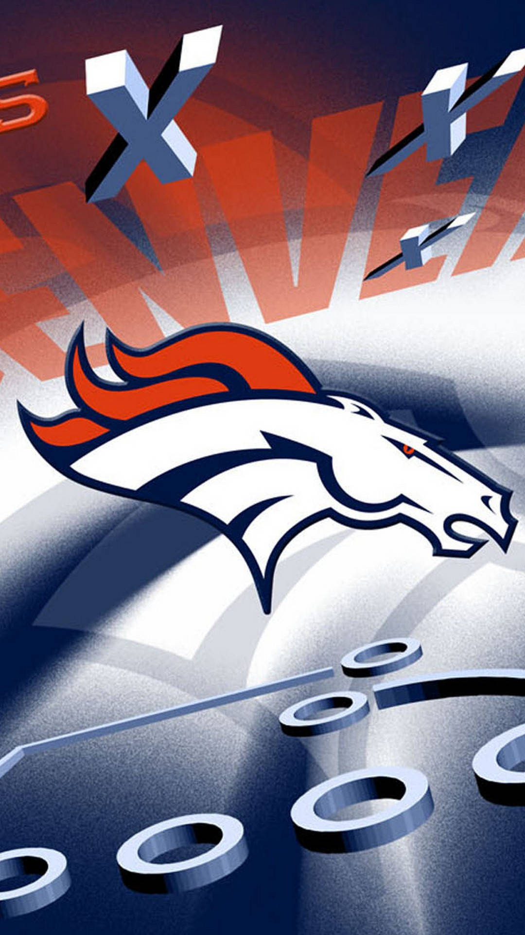 Denver Broncos iPhone Background