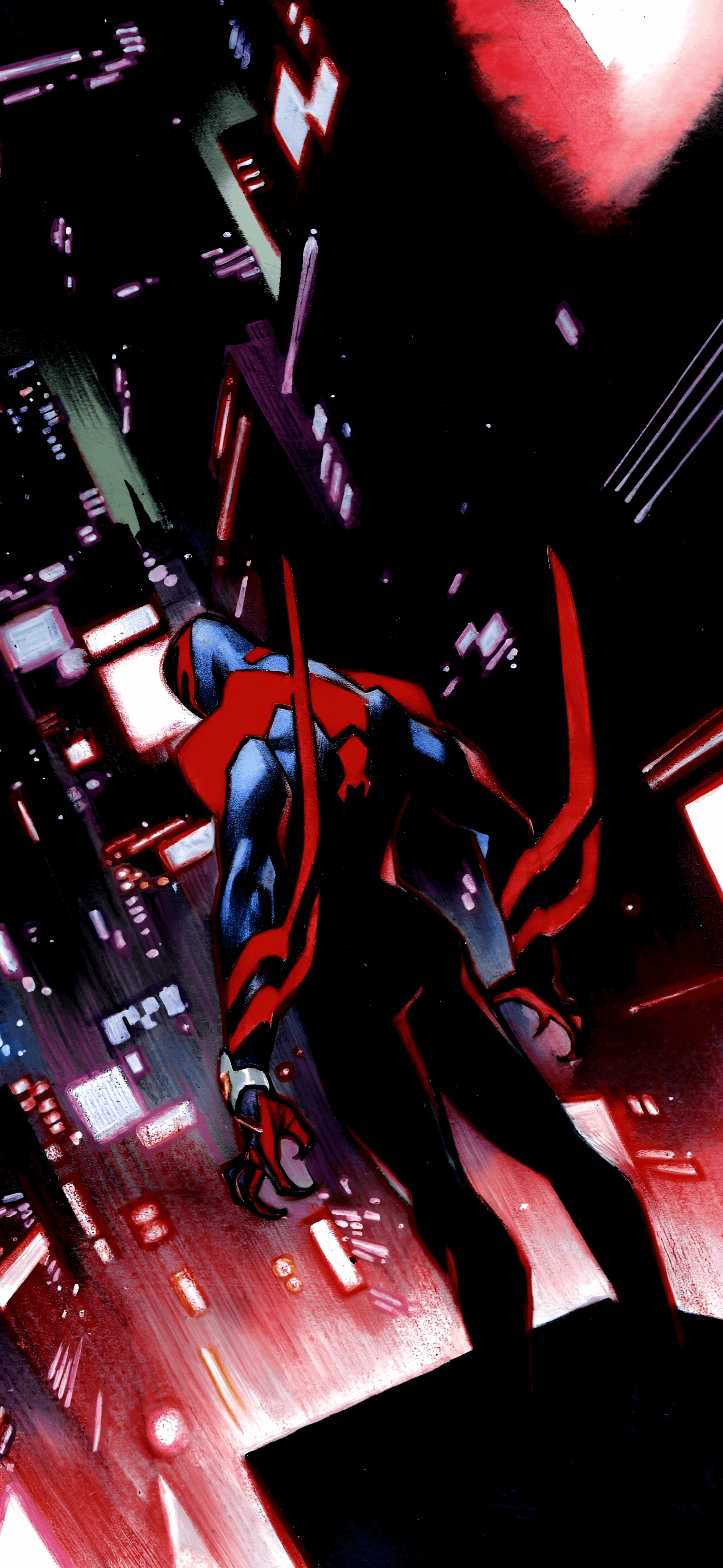 Spiderverse, Spider Man 2099 Wallpaper