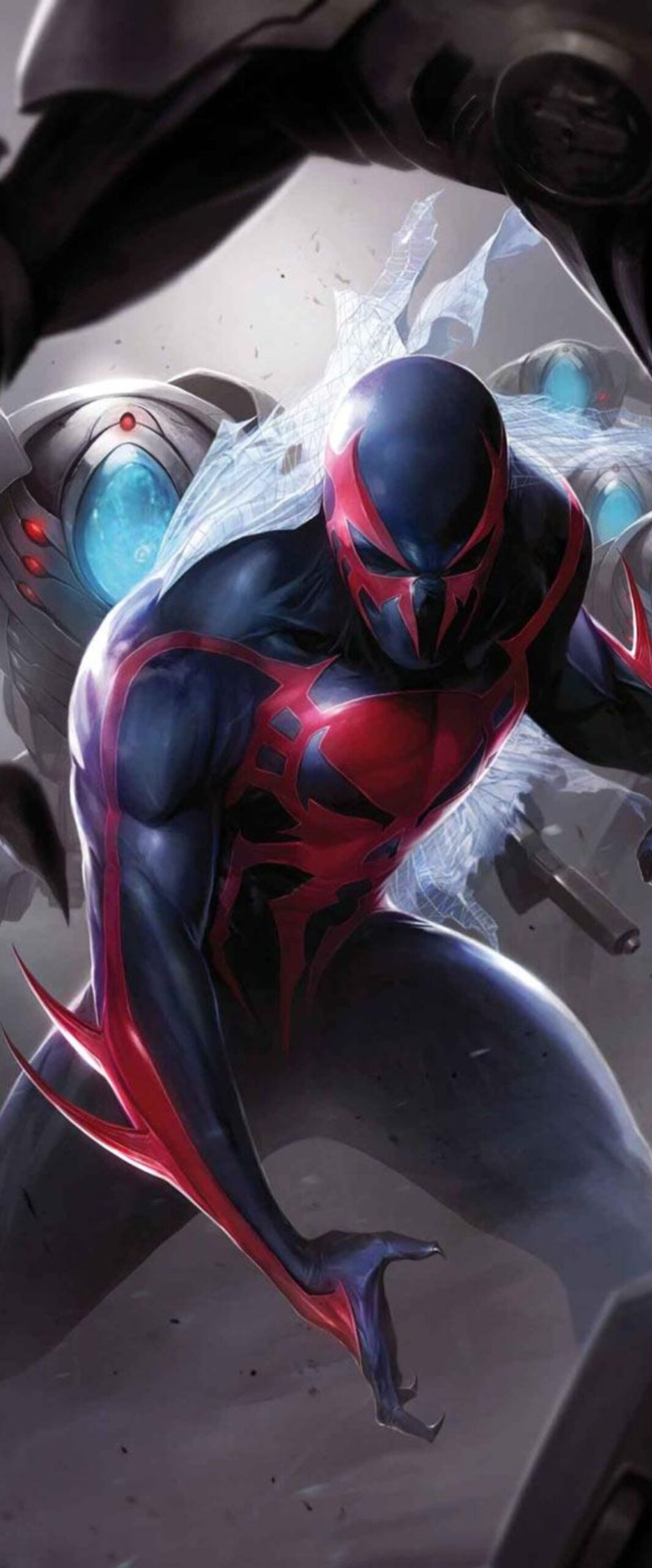 Spider Man 2099 iPhone Wallpaper 4k