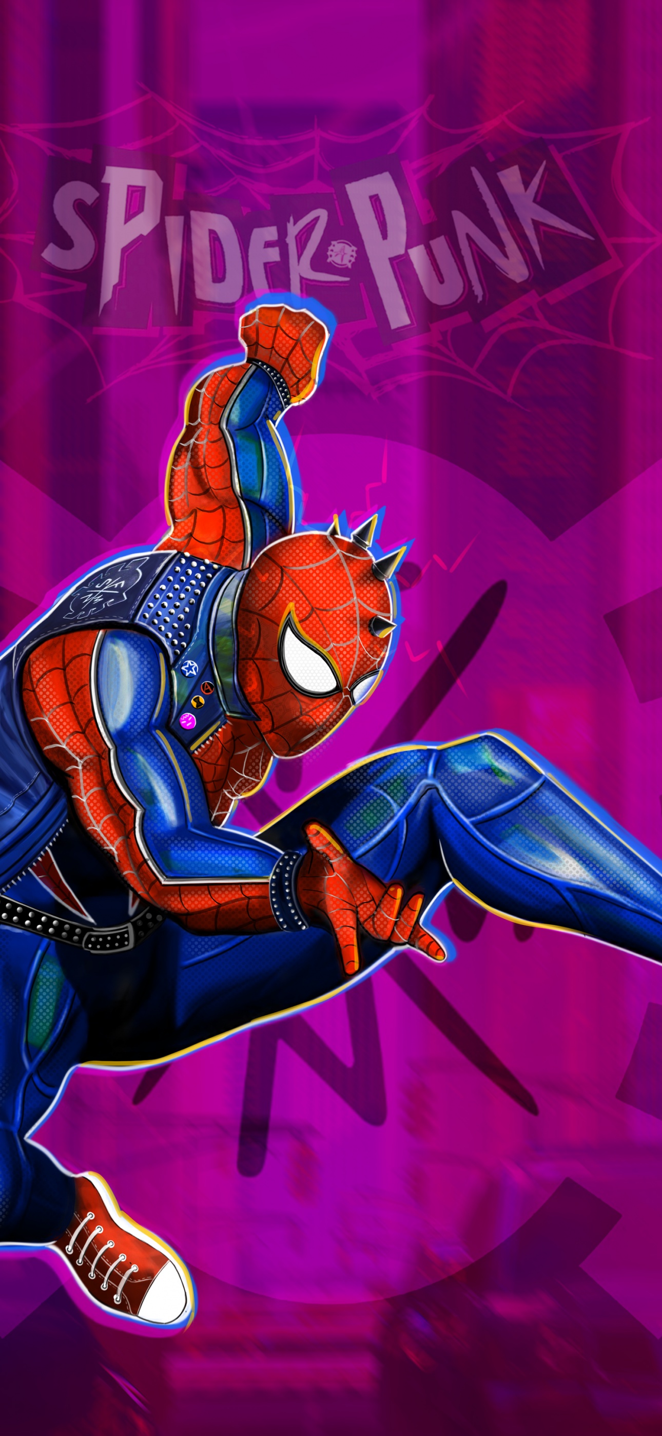 Spider Punk Wallpaper 4K