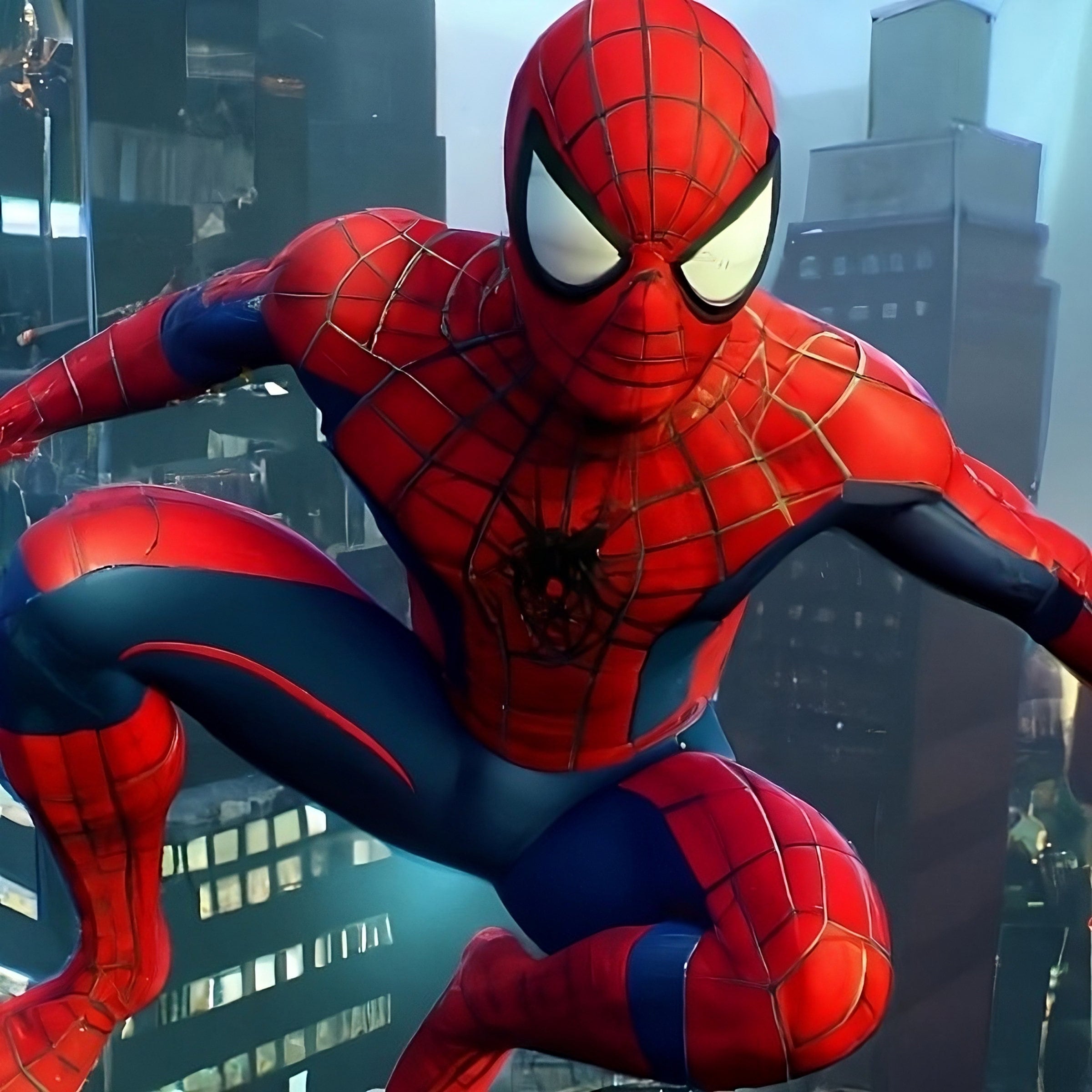 Digital Artwork Spiderman Portrait