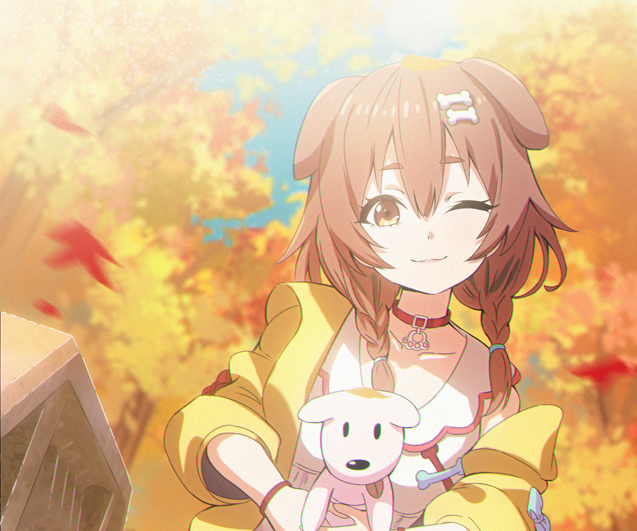 Inugami Korone Wallpaper