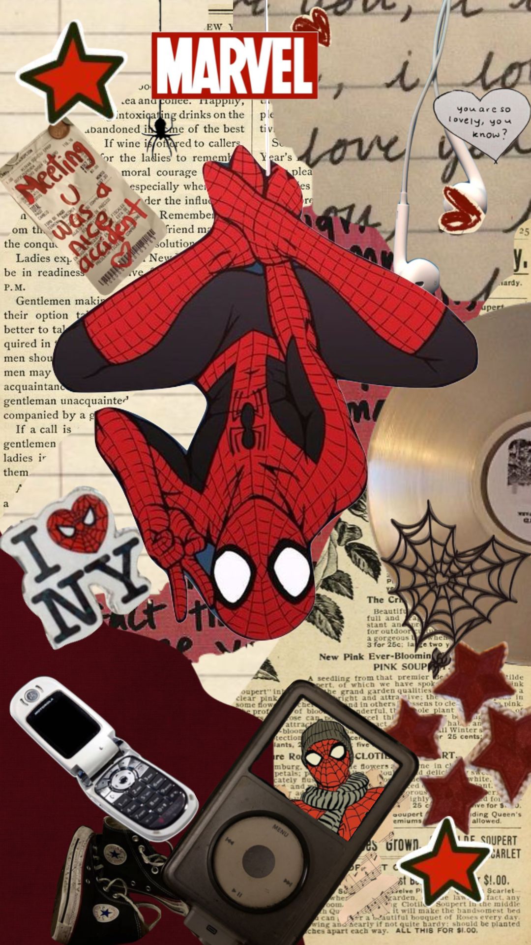 spiderman #vintage #comic #moodboard