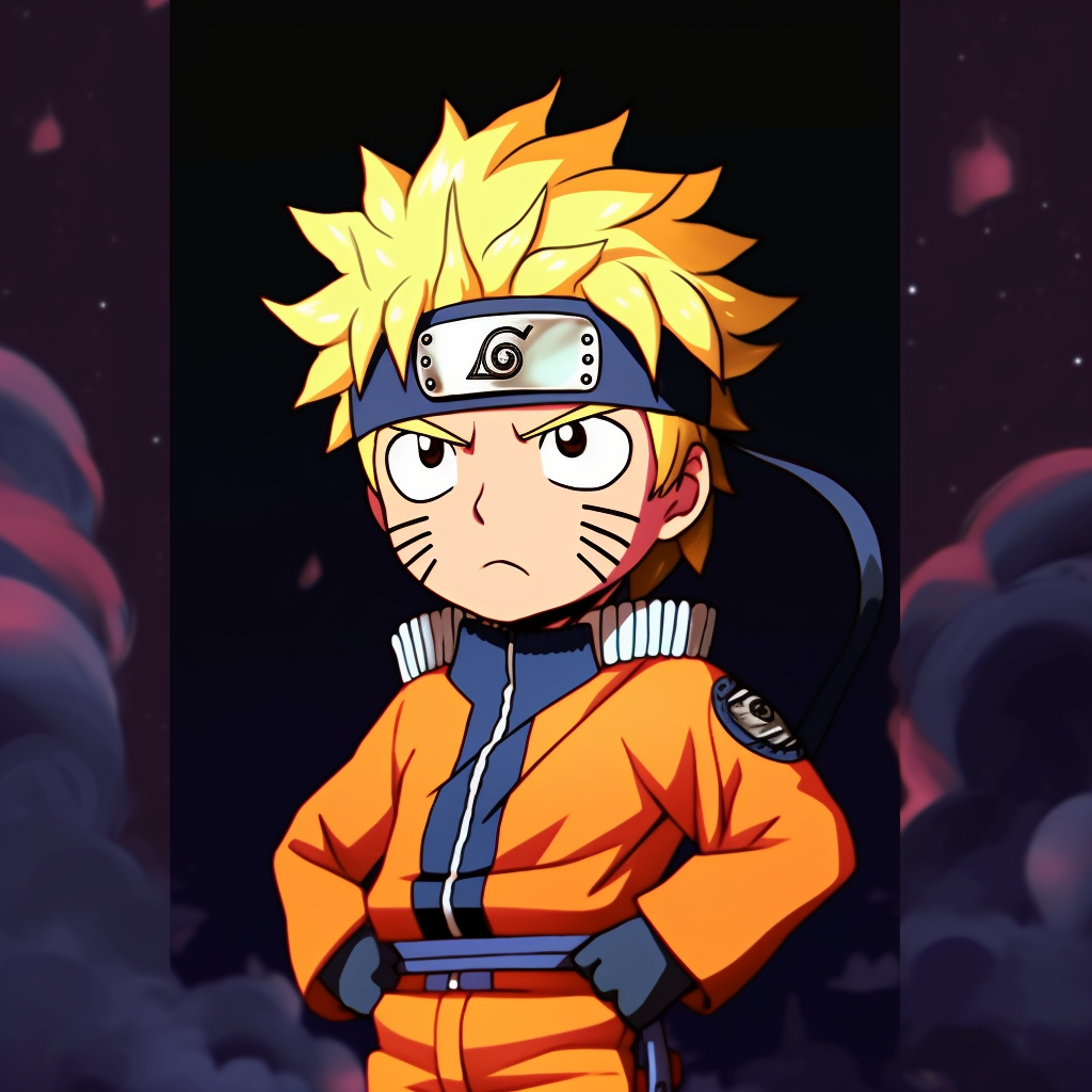 Chibi Naruto Uzumaki funny