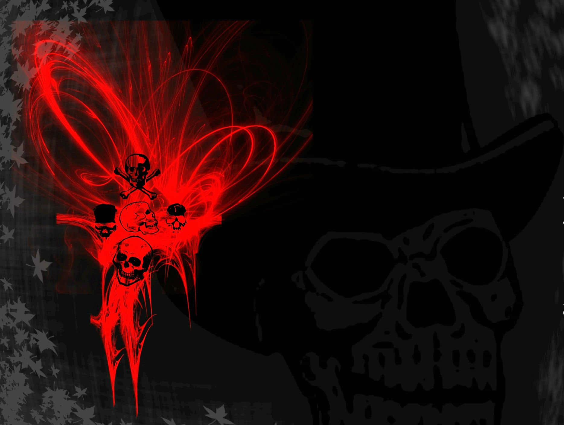 Evil Skull Wallpaper