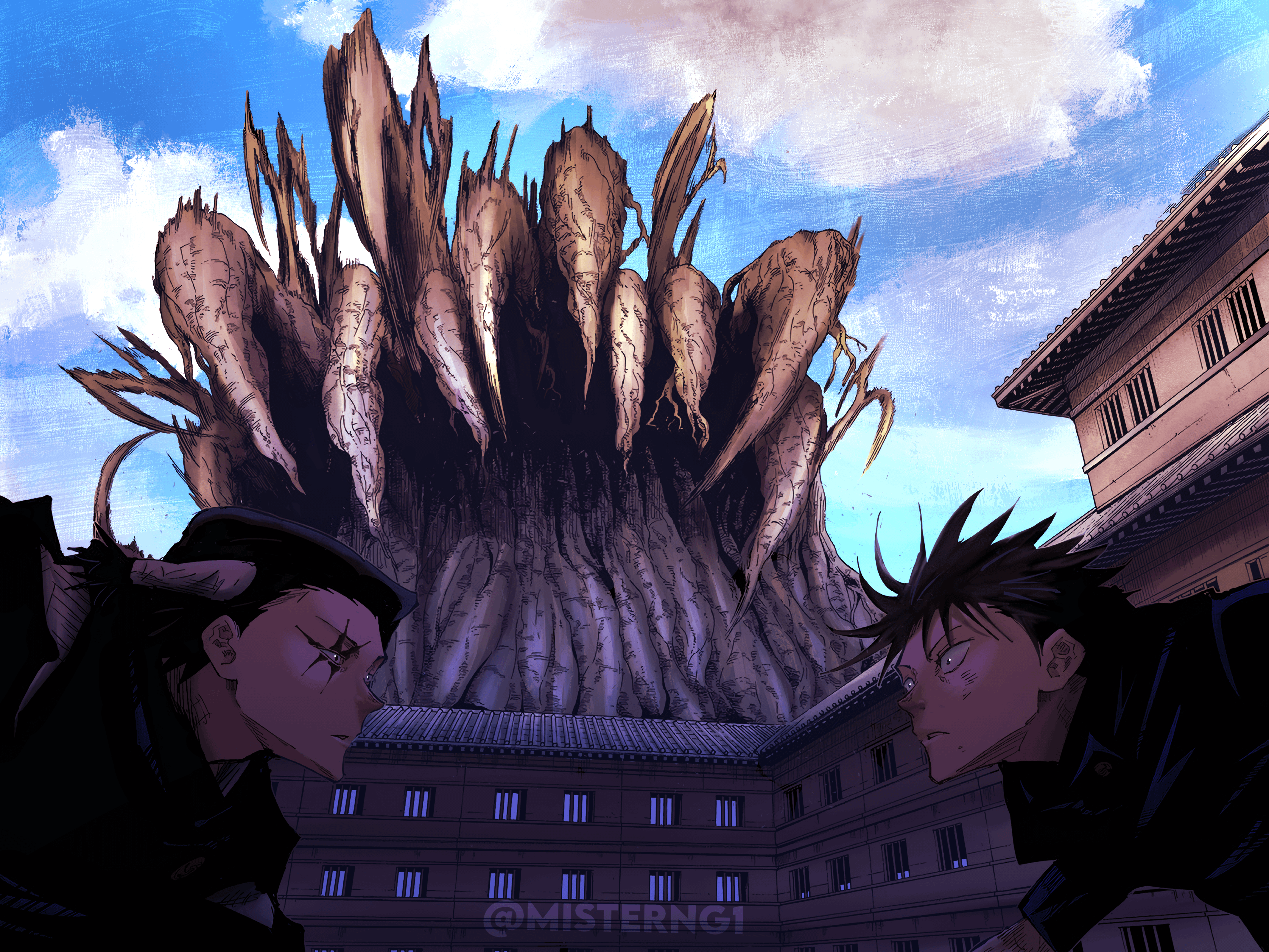 Megumi Fushiguro vs. Noritoshi Kamo