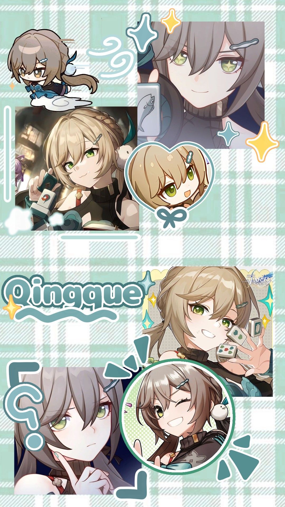 Qingque wallpaper. Animasi, Gambar