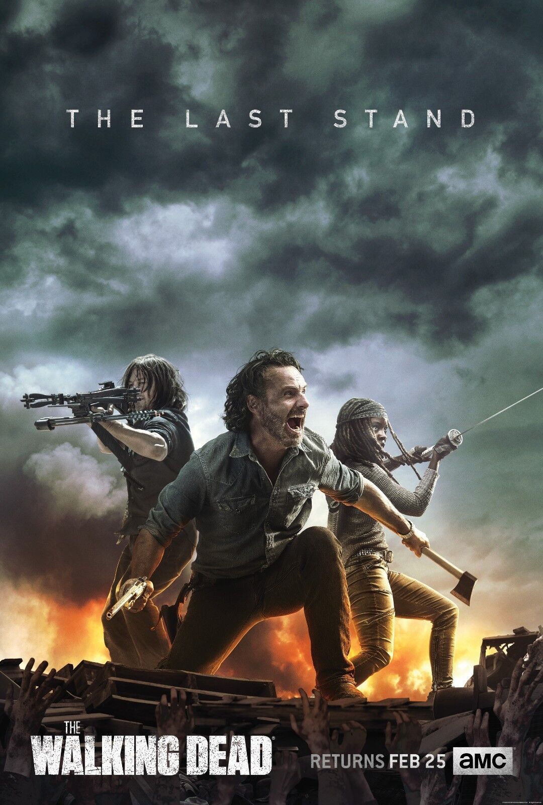 The Walking Dead poster print