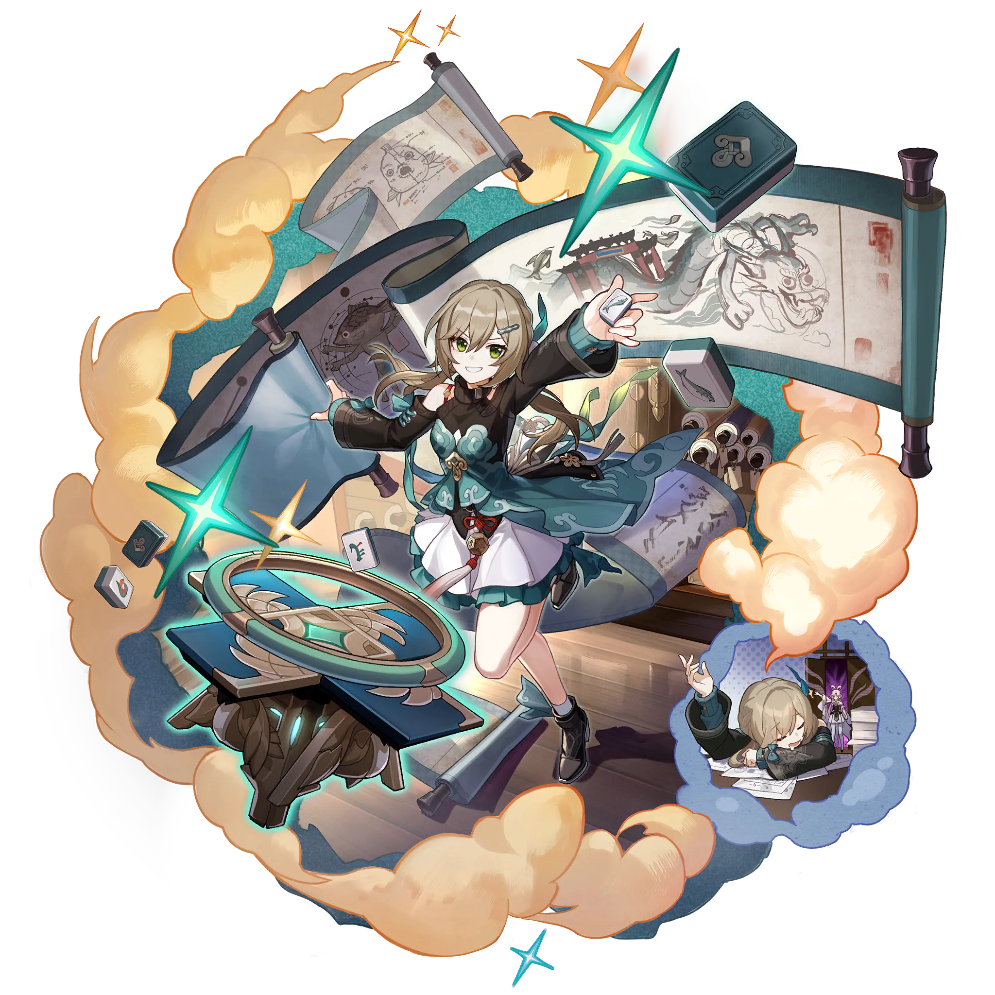 Qingque. Honkai: Star Rail