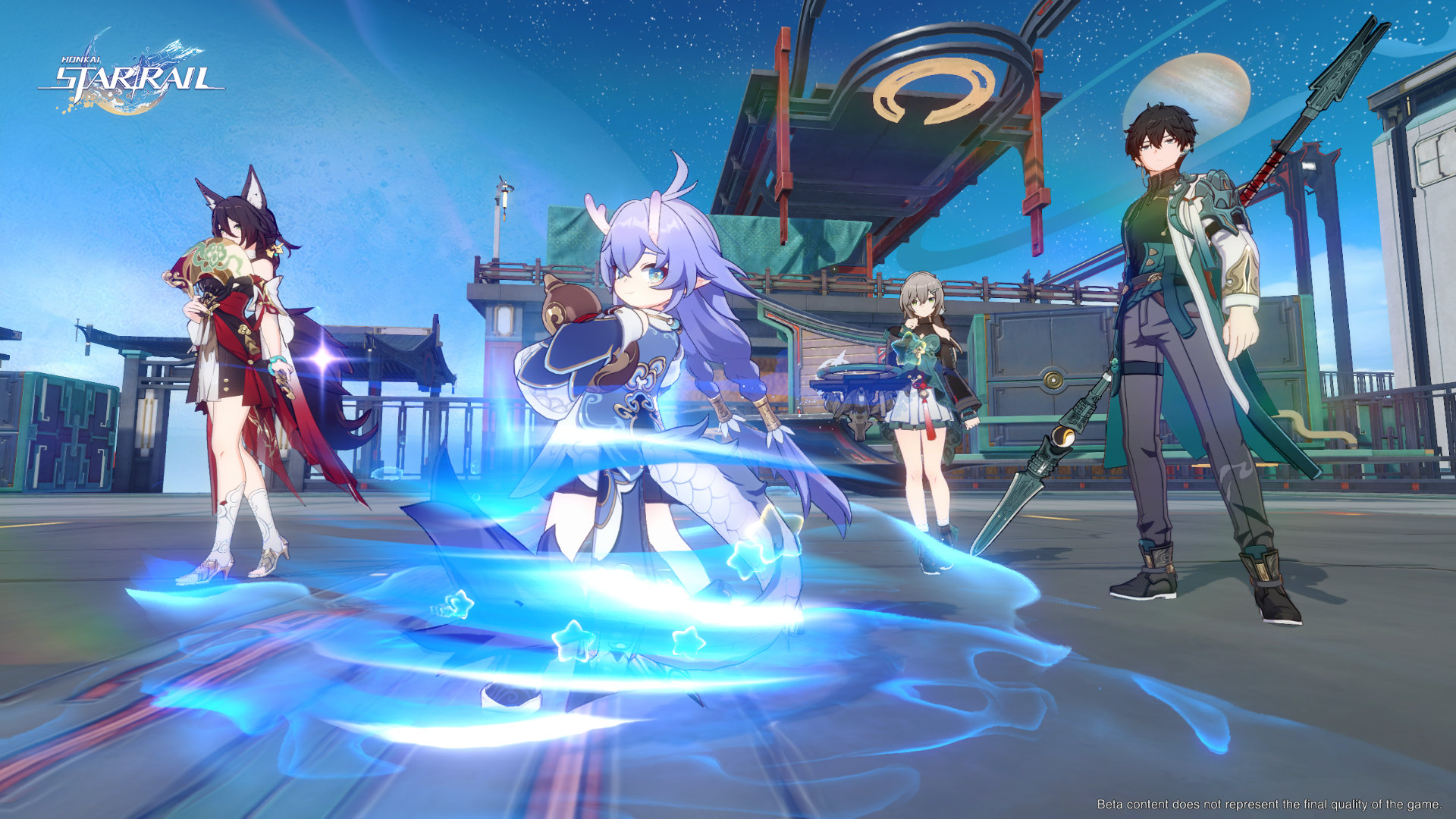 Honkai Star Rail Squad Wallpaper