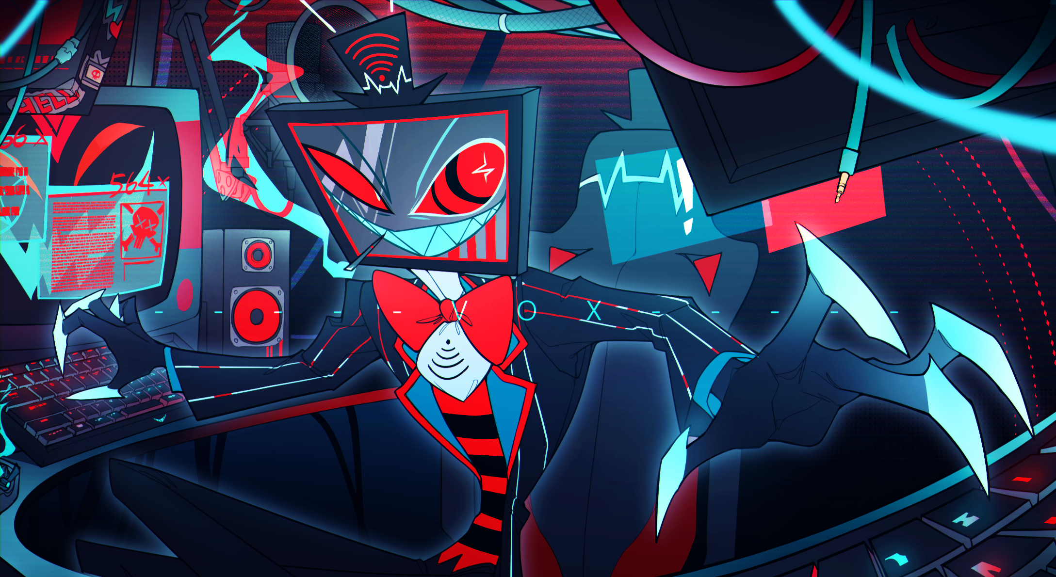 Vox (Hazbin Hotel) Wallpaper