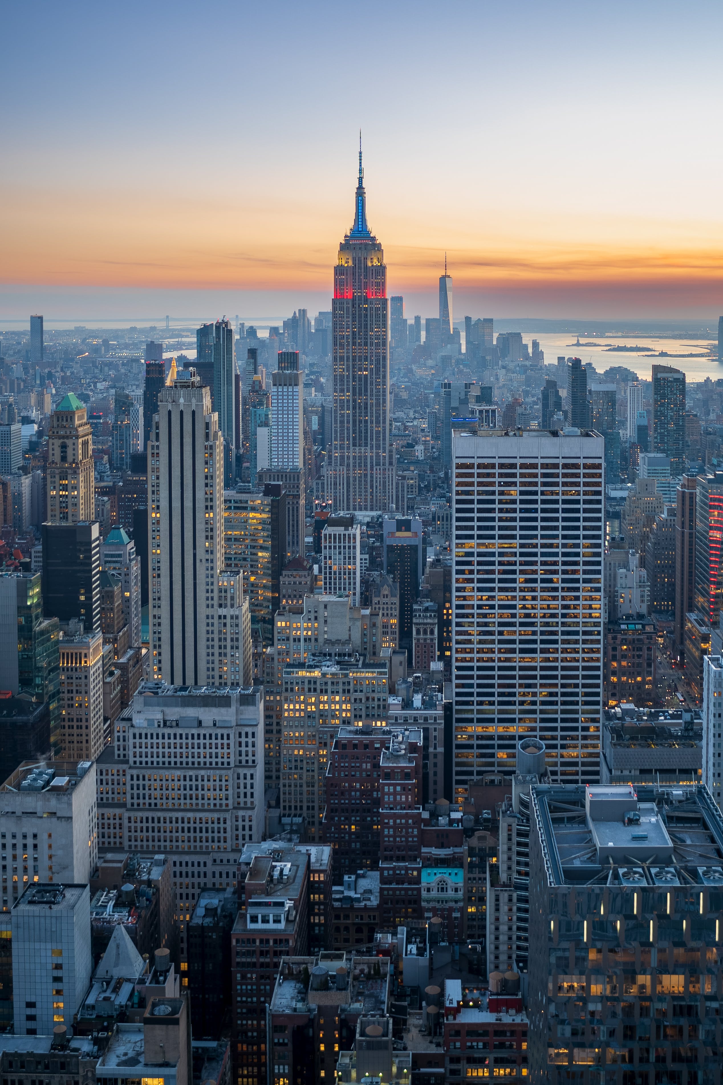 Panoramic View of New York City at