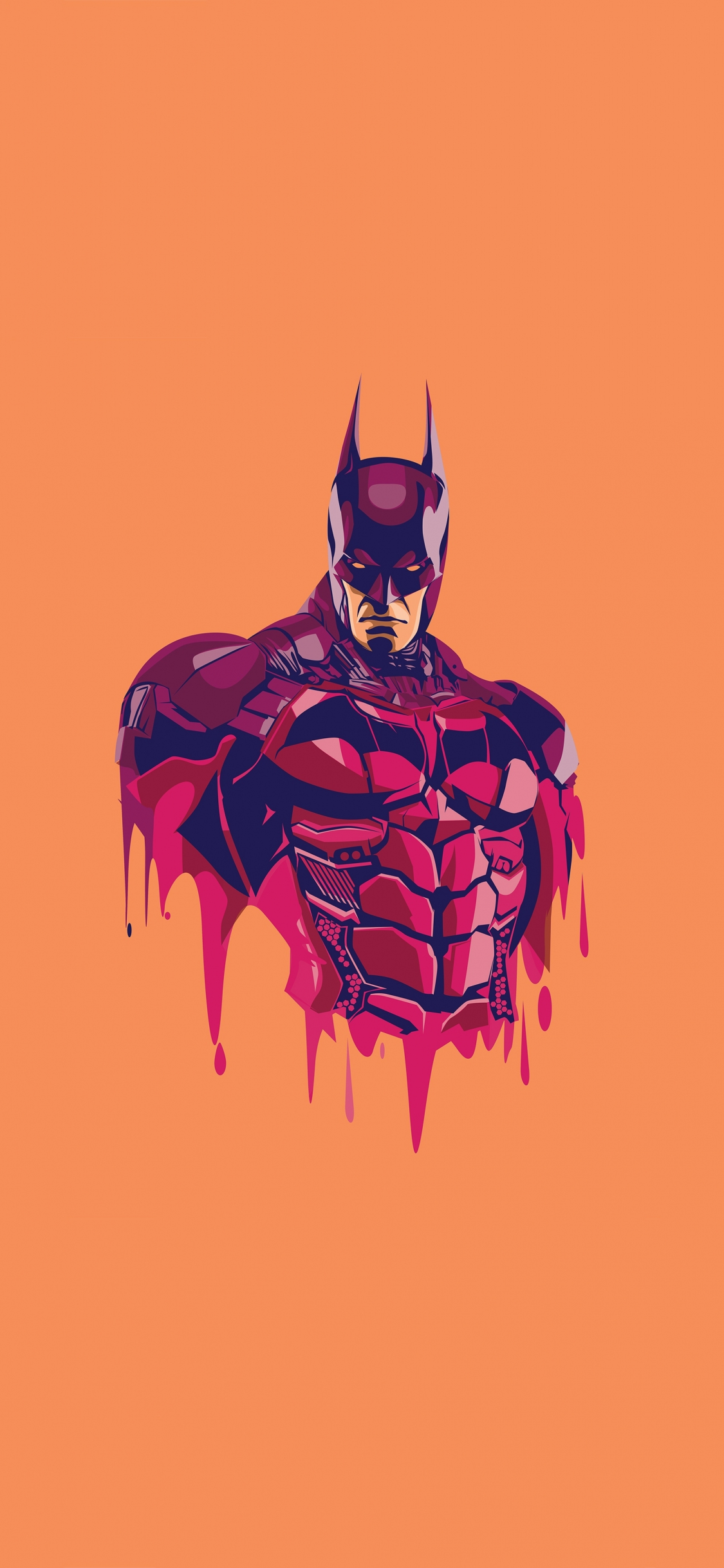 Download wallpaper 1125x2436 batman