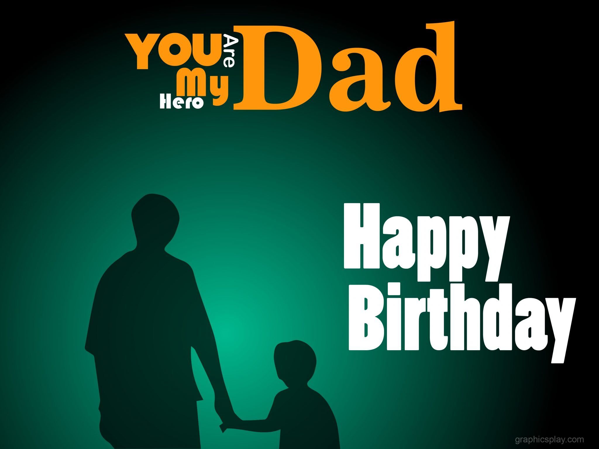 Happy Birthday Dad Greeting