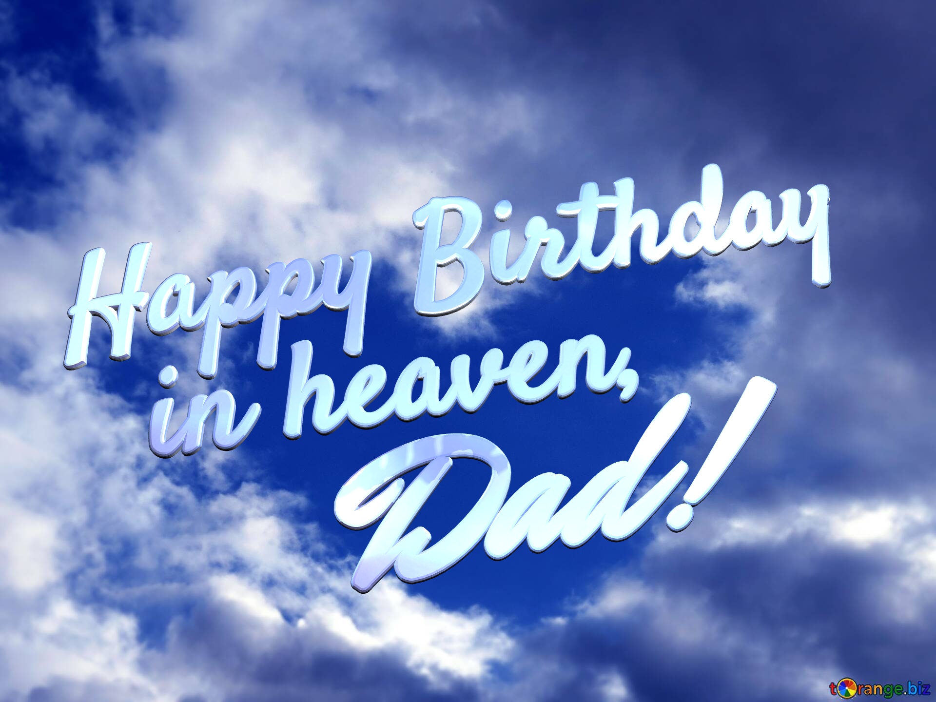 Happy Birthday In Heaven, Dad! Free