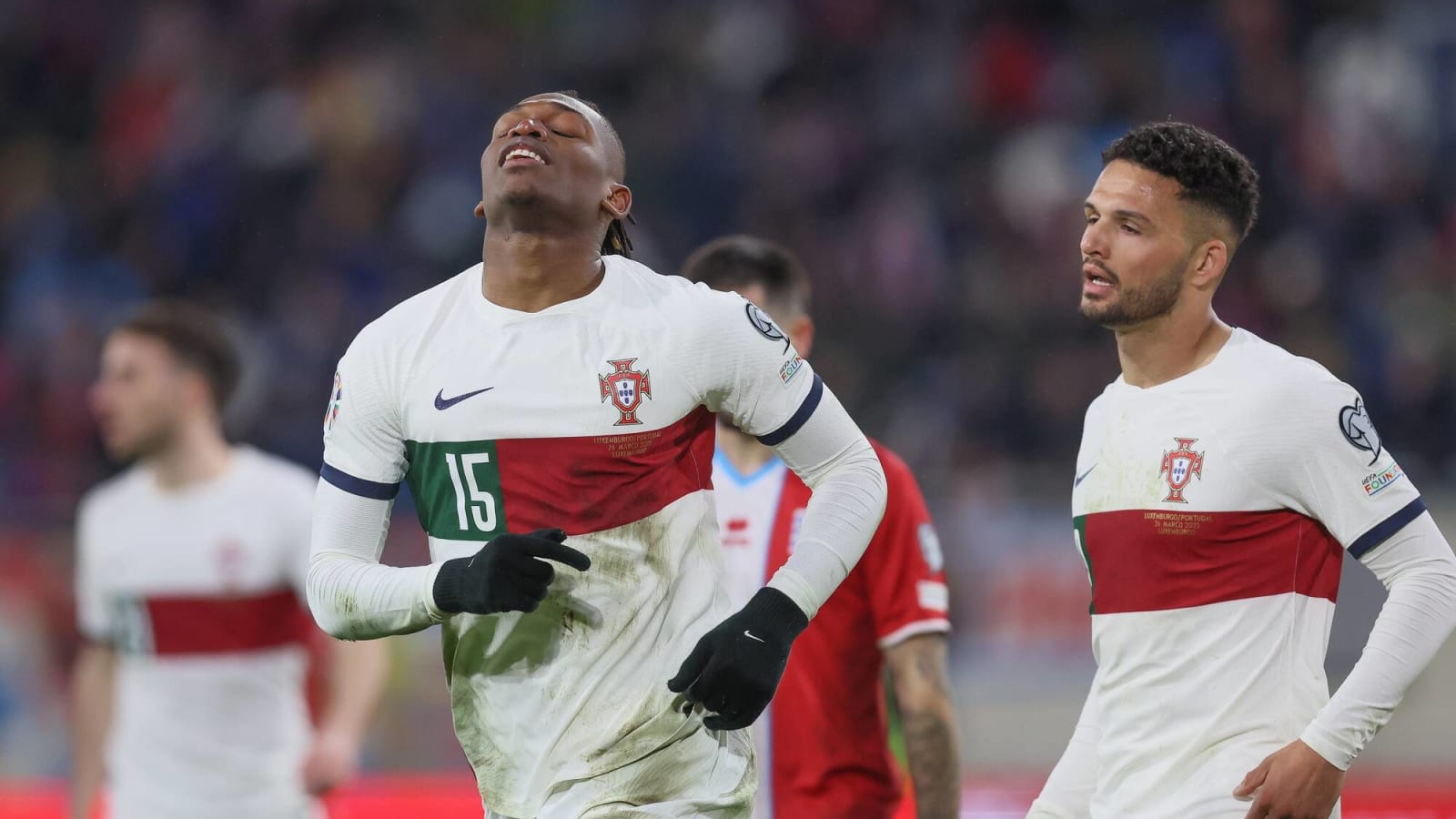 Chelsea target Rafael Leao scores