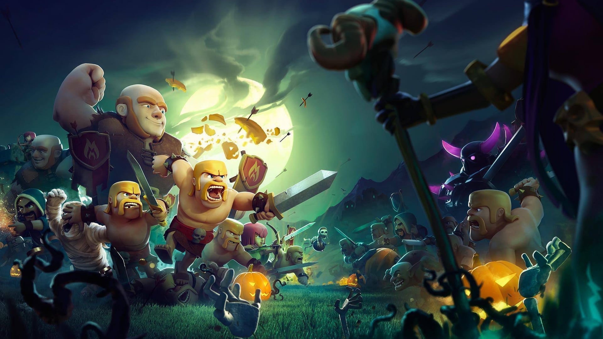 Clash Of Clans Windows 11 Theme