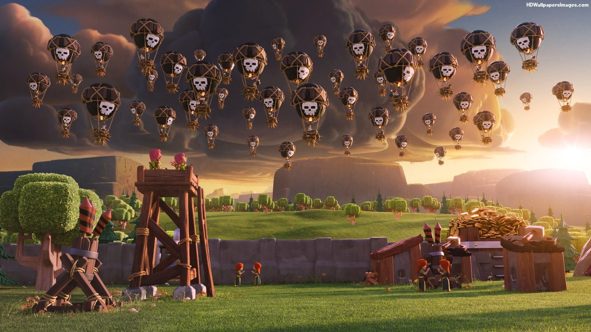 clash of clans wallpaper 1920x1080