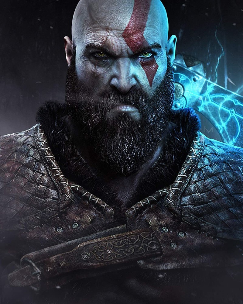 god of war Wall Sticker Poster Games