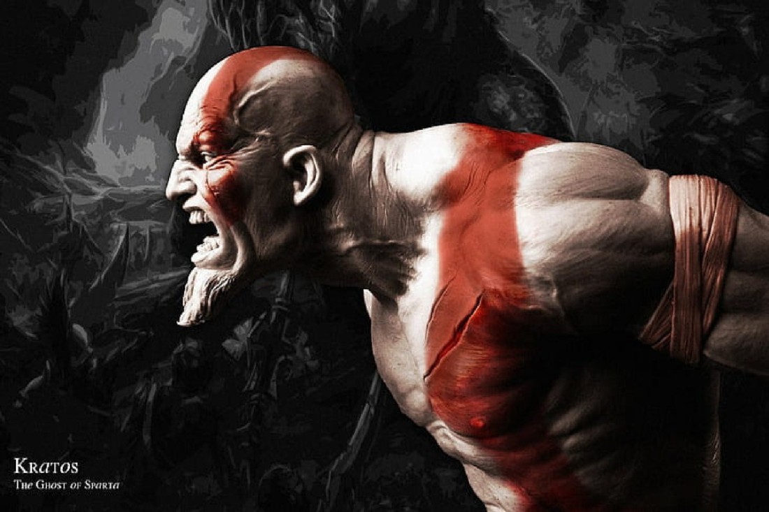 war kratos poster Wallpaper Poster