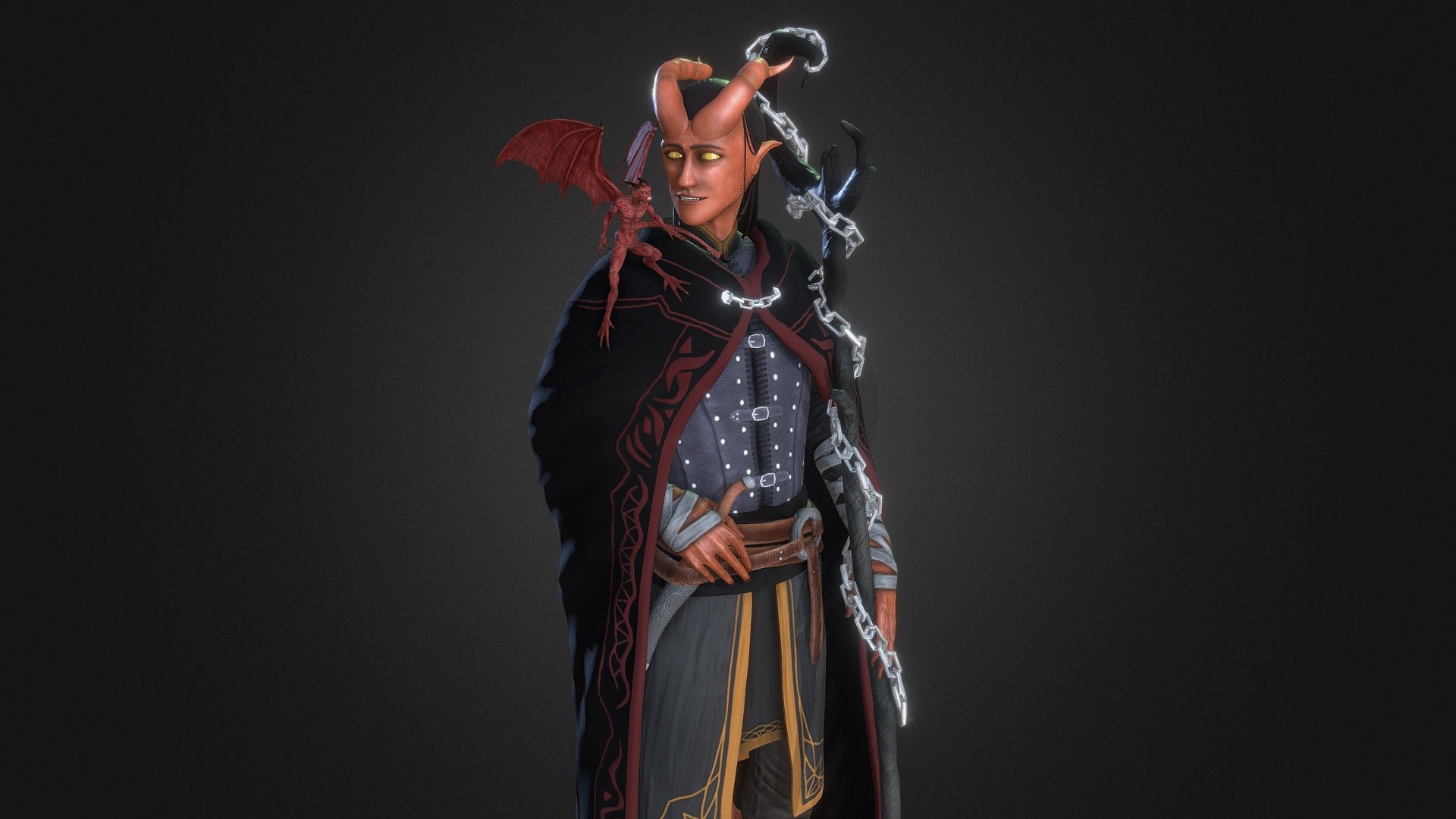 Tiefling Warlock