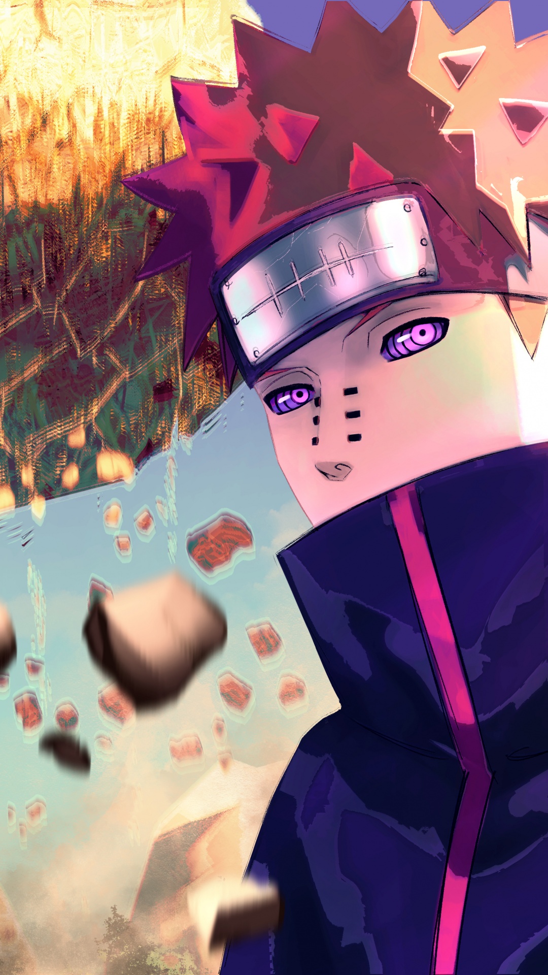 Nagato Wallpaper 4K, Naruto, Pain