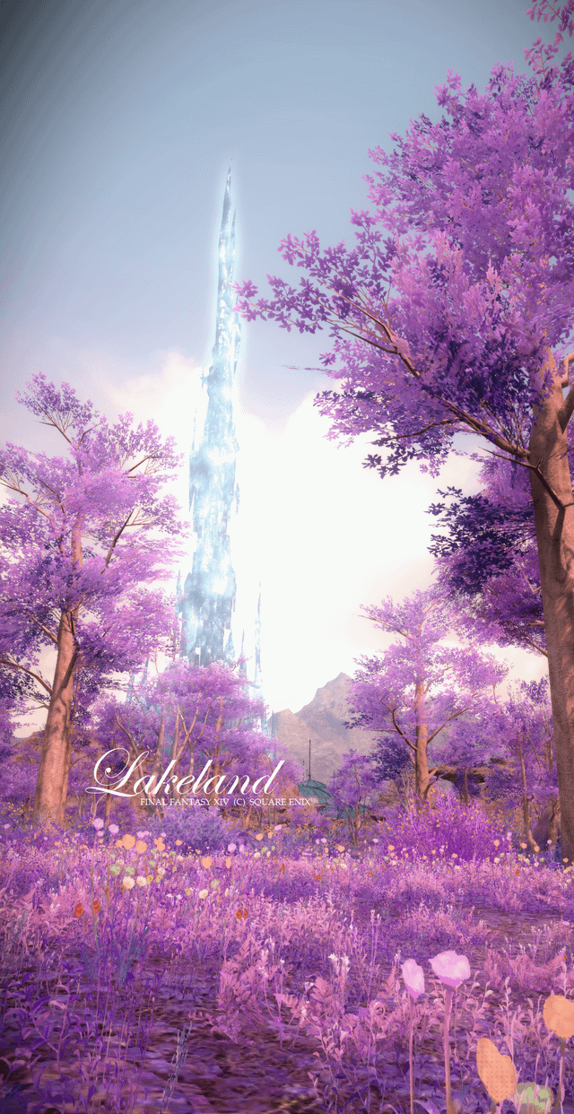 FFXIV landscape phone wallpaper