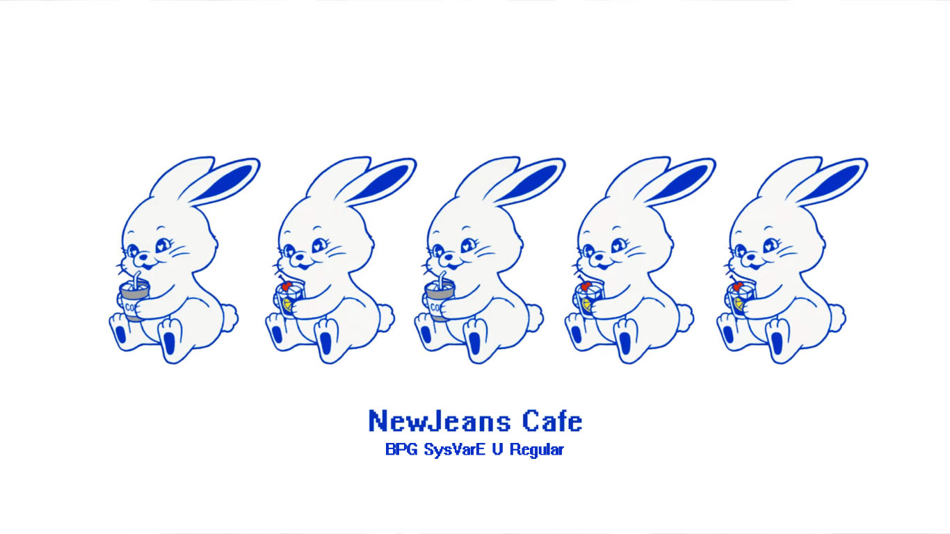 NewJeans Cafe Font