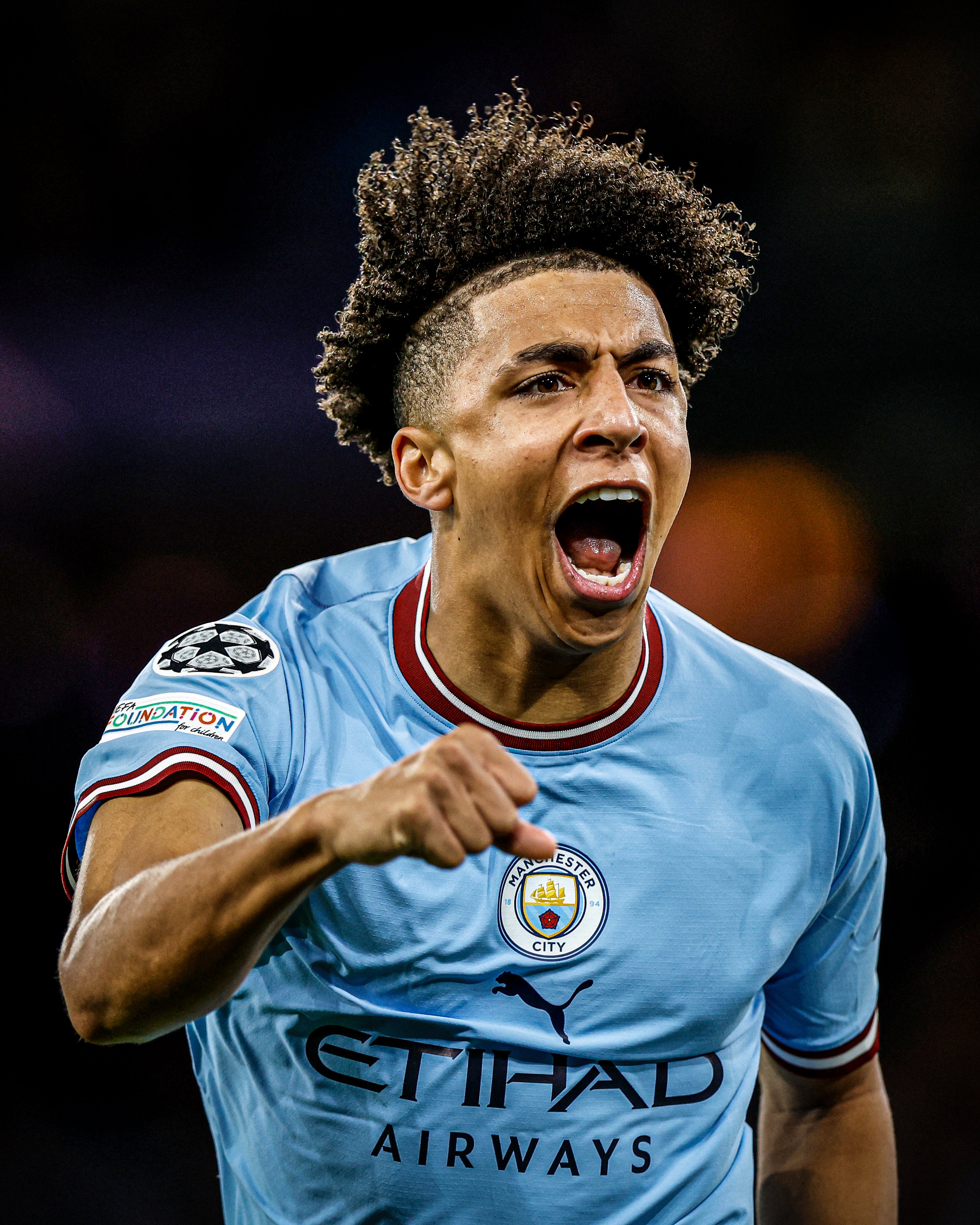 17 Year Old Rico Lewis Scores On His