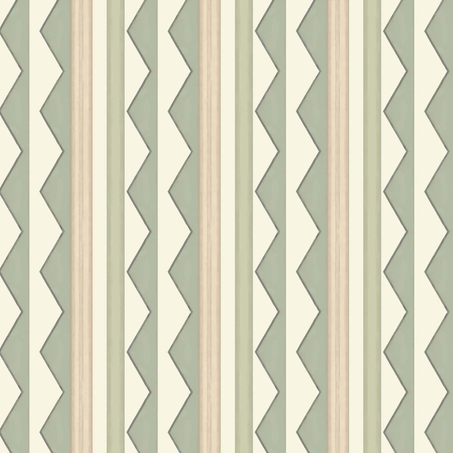 Bloomsbury Stripes Soft Sage Green