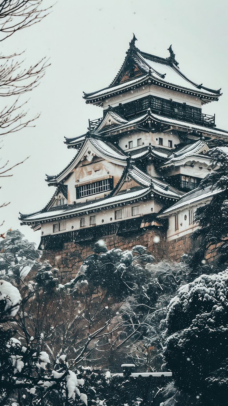 Japan Winter Image. Free Photo, PNG